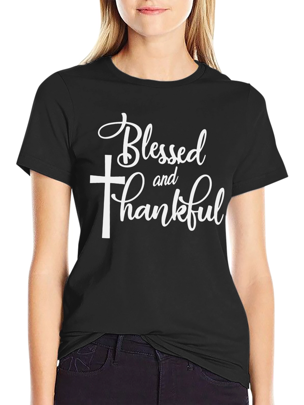 Blessed and Thankful Graphic Tee