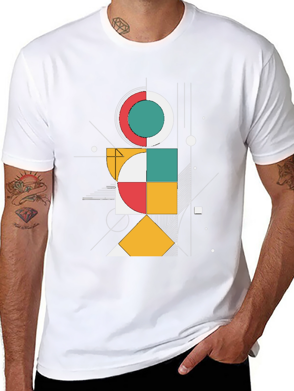 Geometric Design T-Shirt