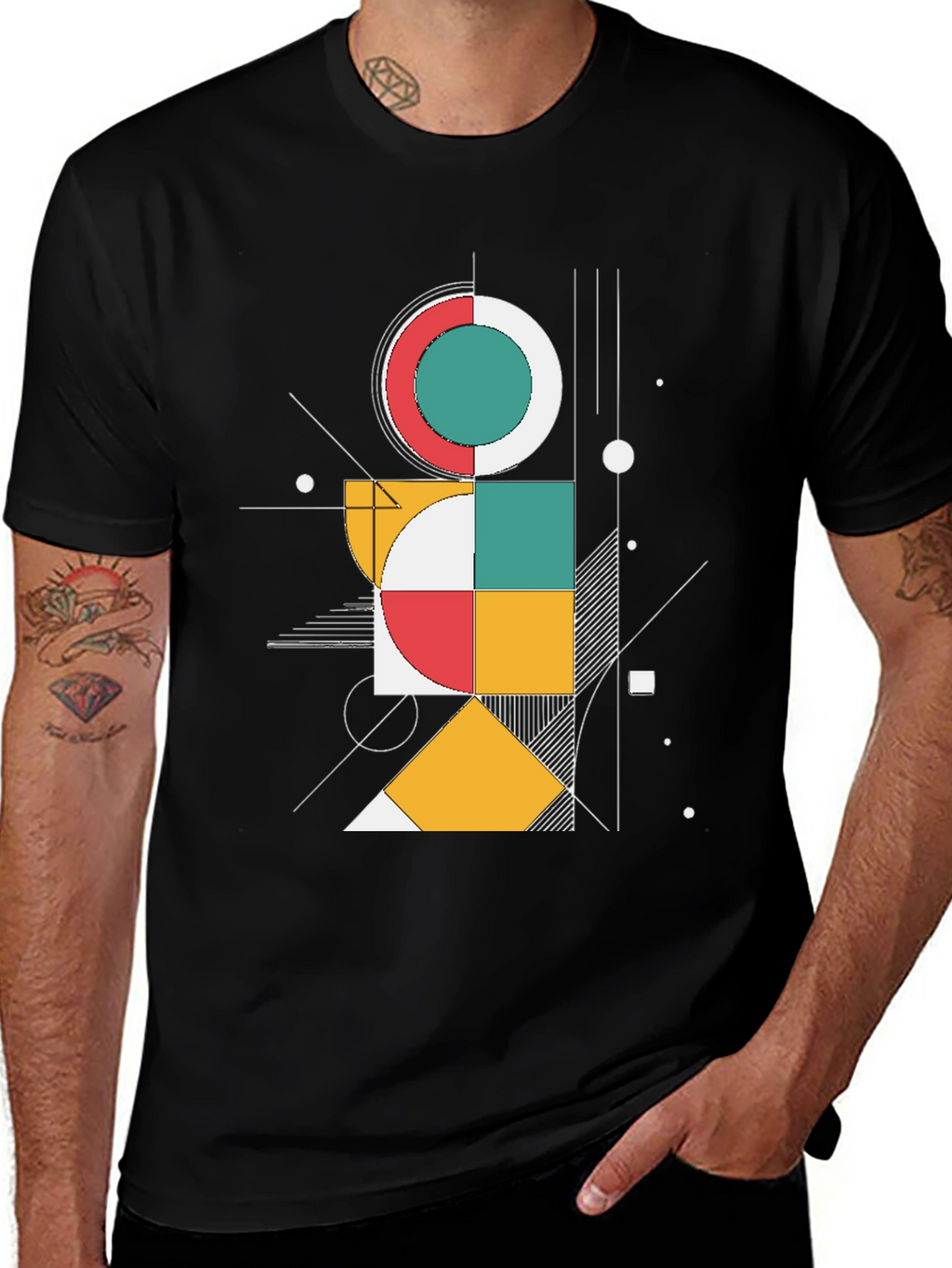 Geometric Design T-Shirt