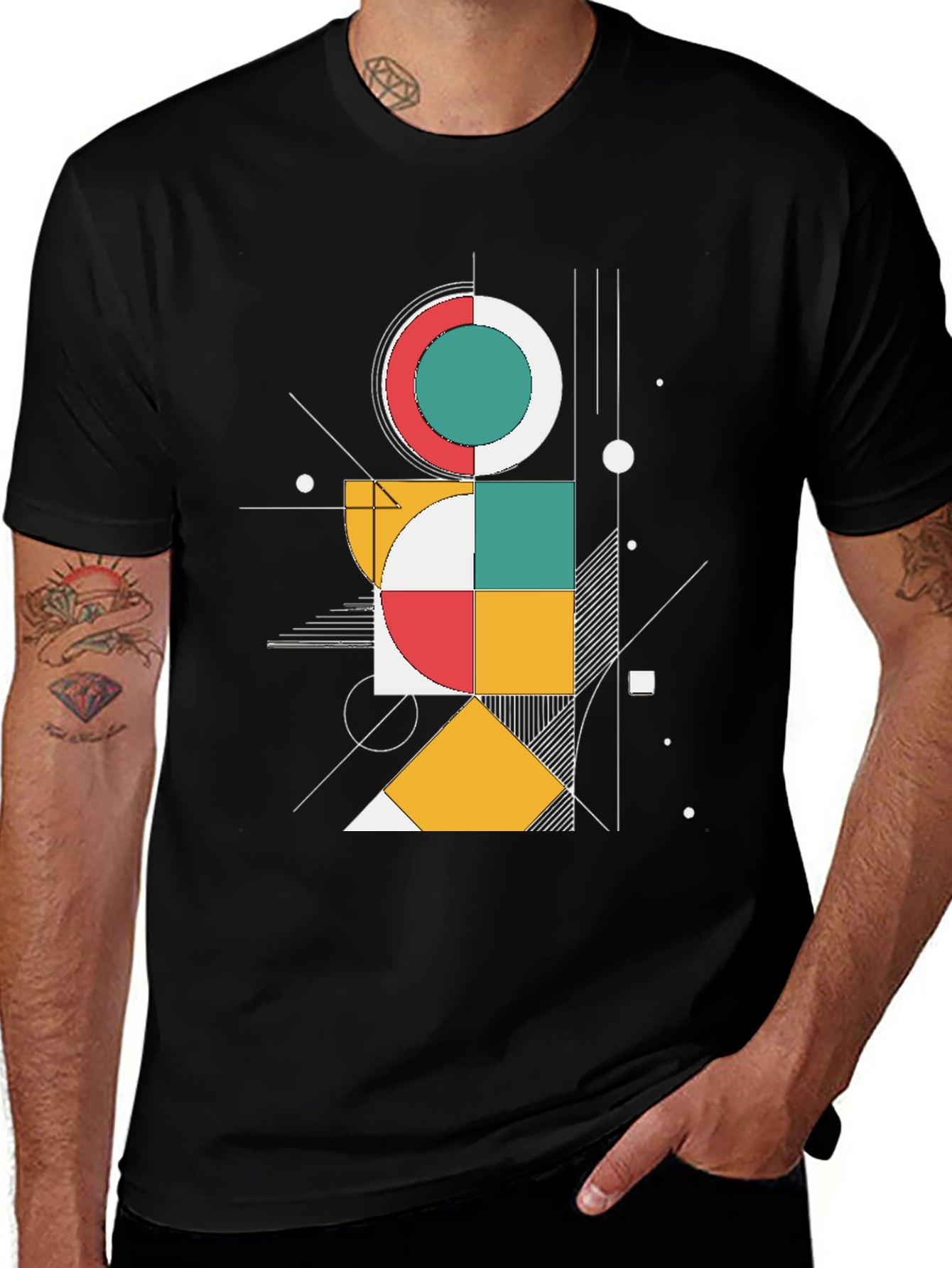 Geometric Design T-Shirt