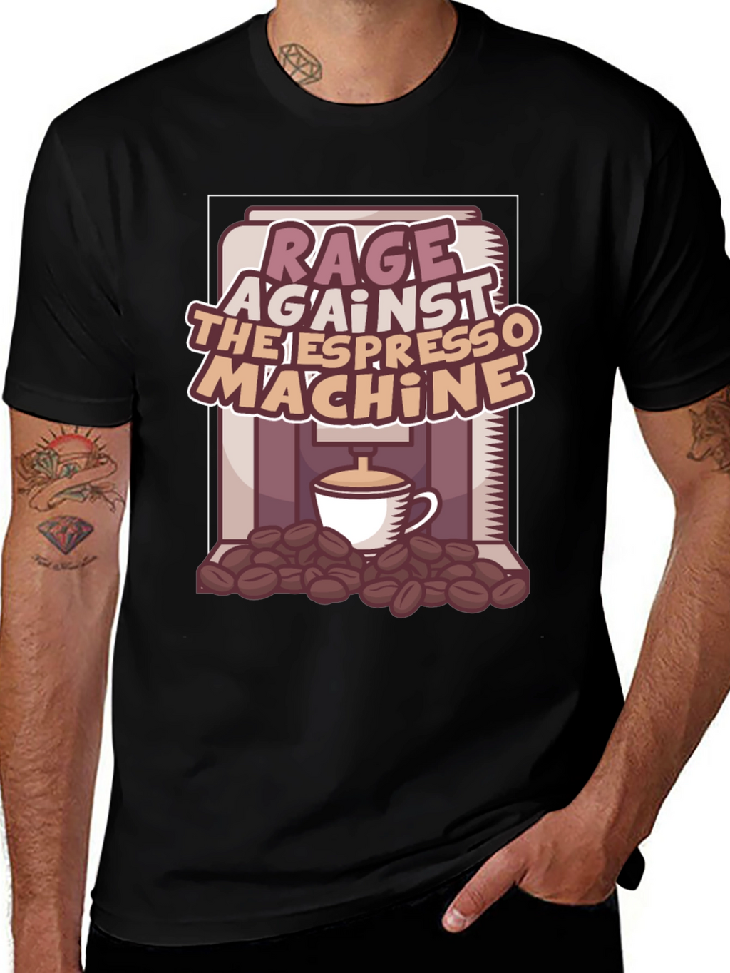 Rage Against the Espresso Machine T-Shirt