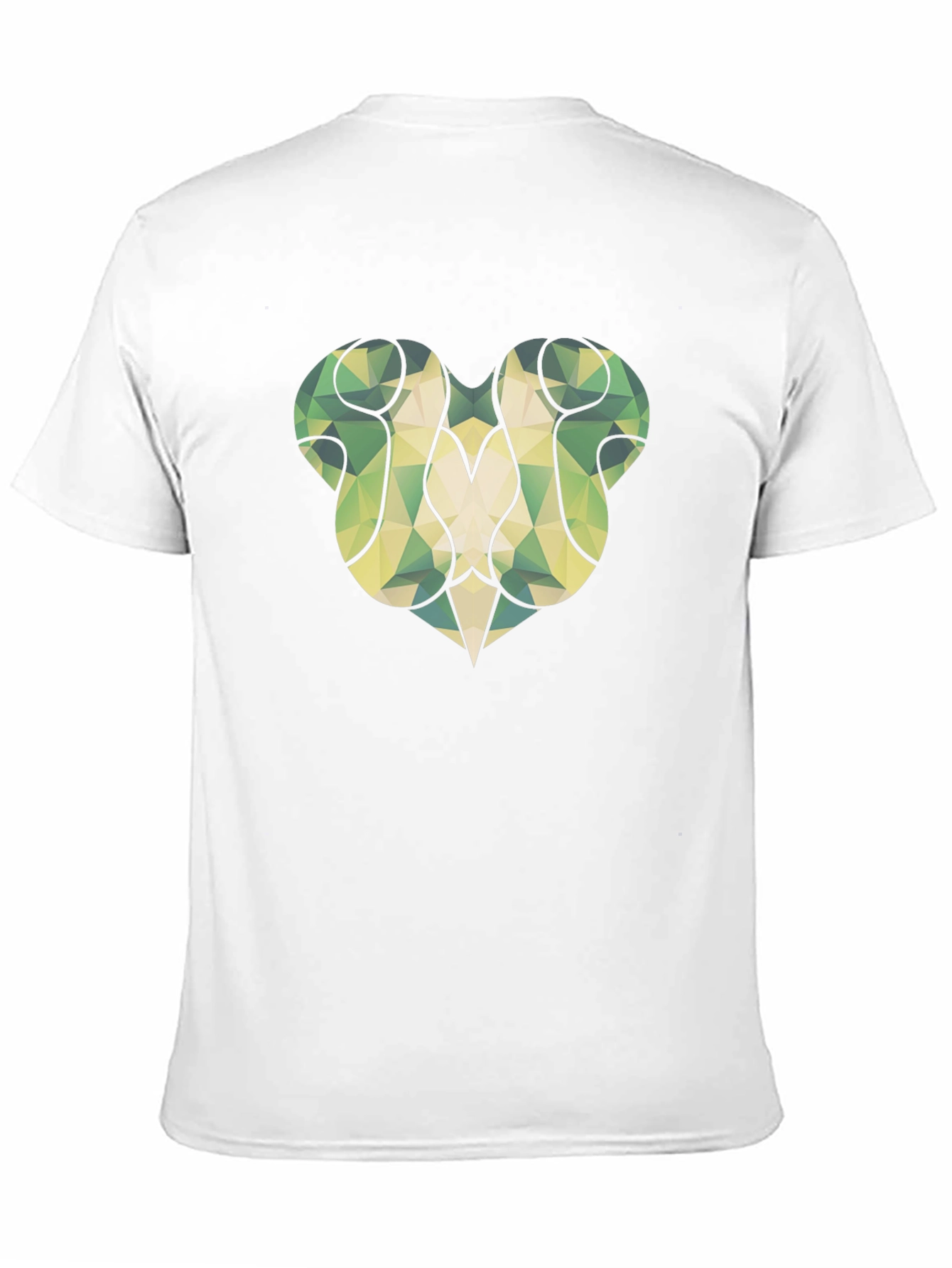 Abstract Geometric Print Tee
