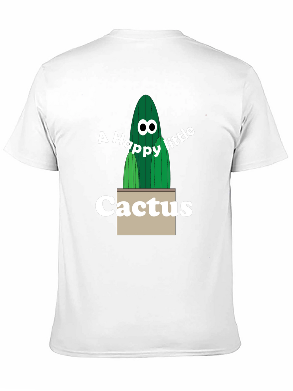 Happy Little Cactus Graphic Tee