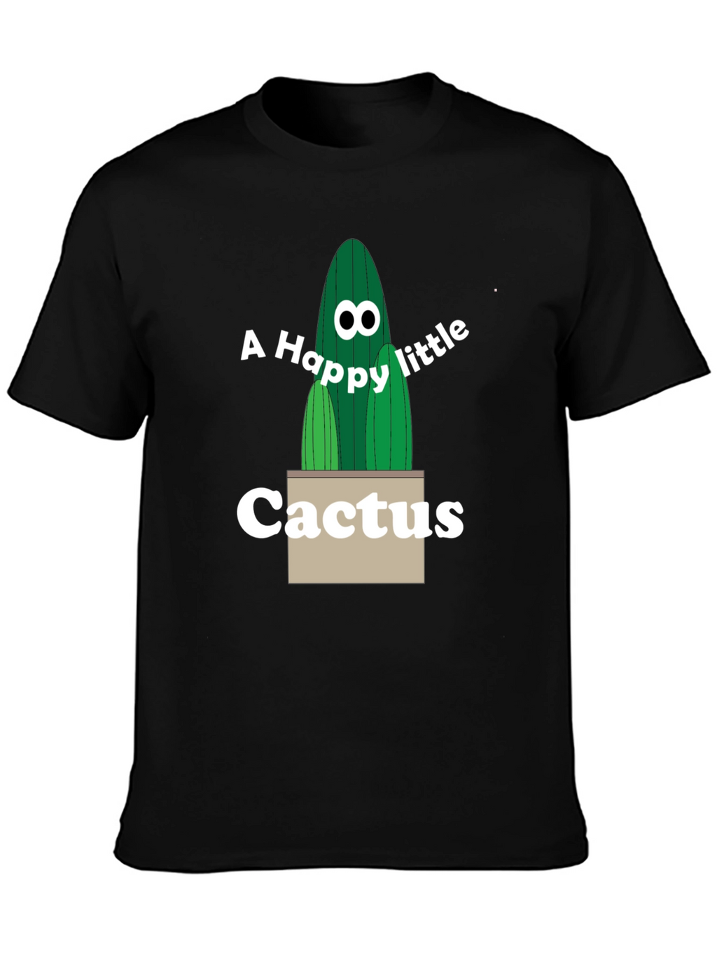 Happy Little Cactus Graphic Tee