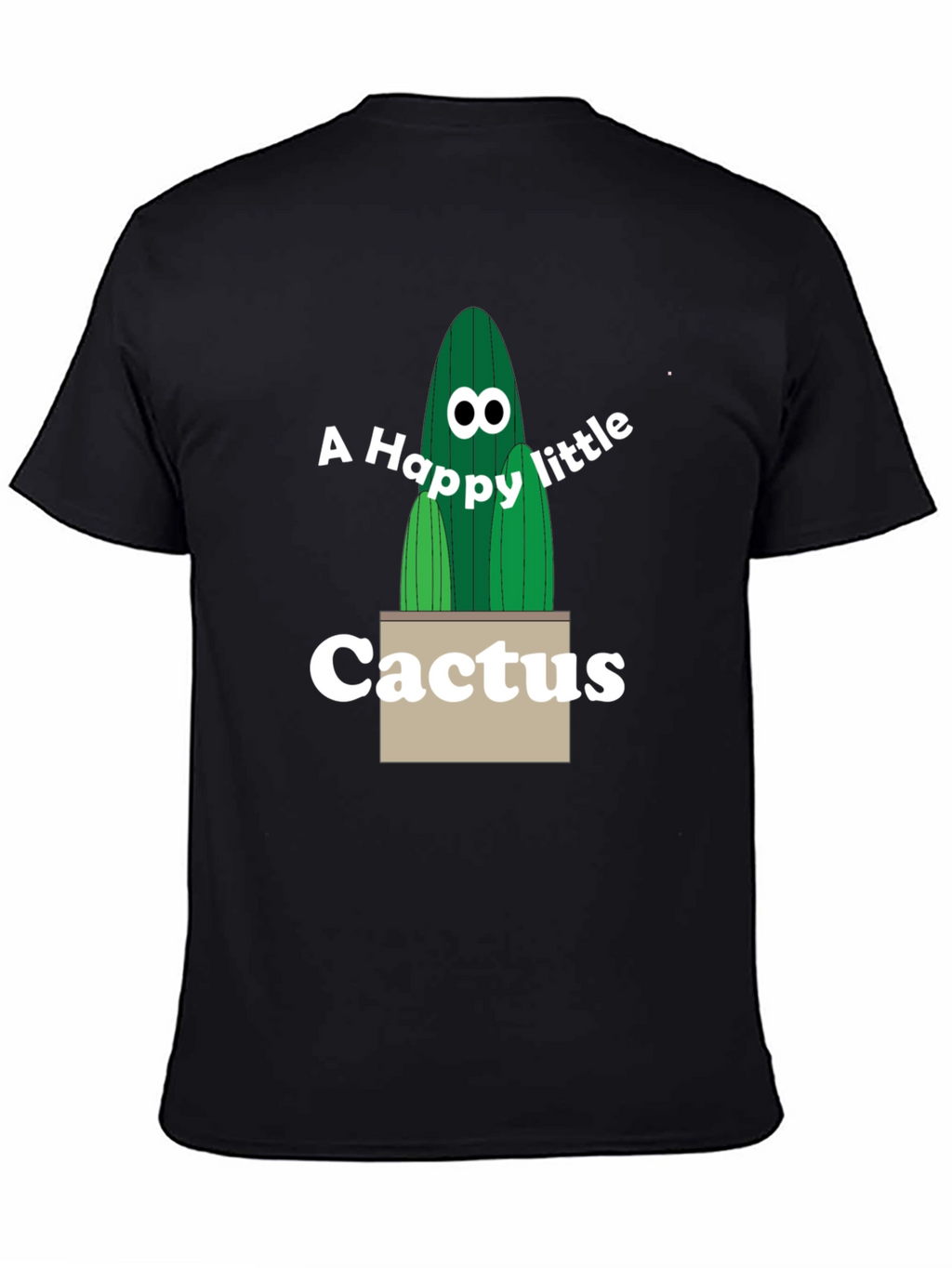 Happy Little Cactus Graphic Tee