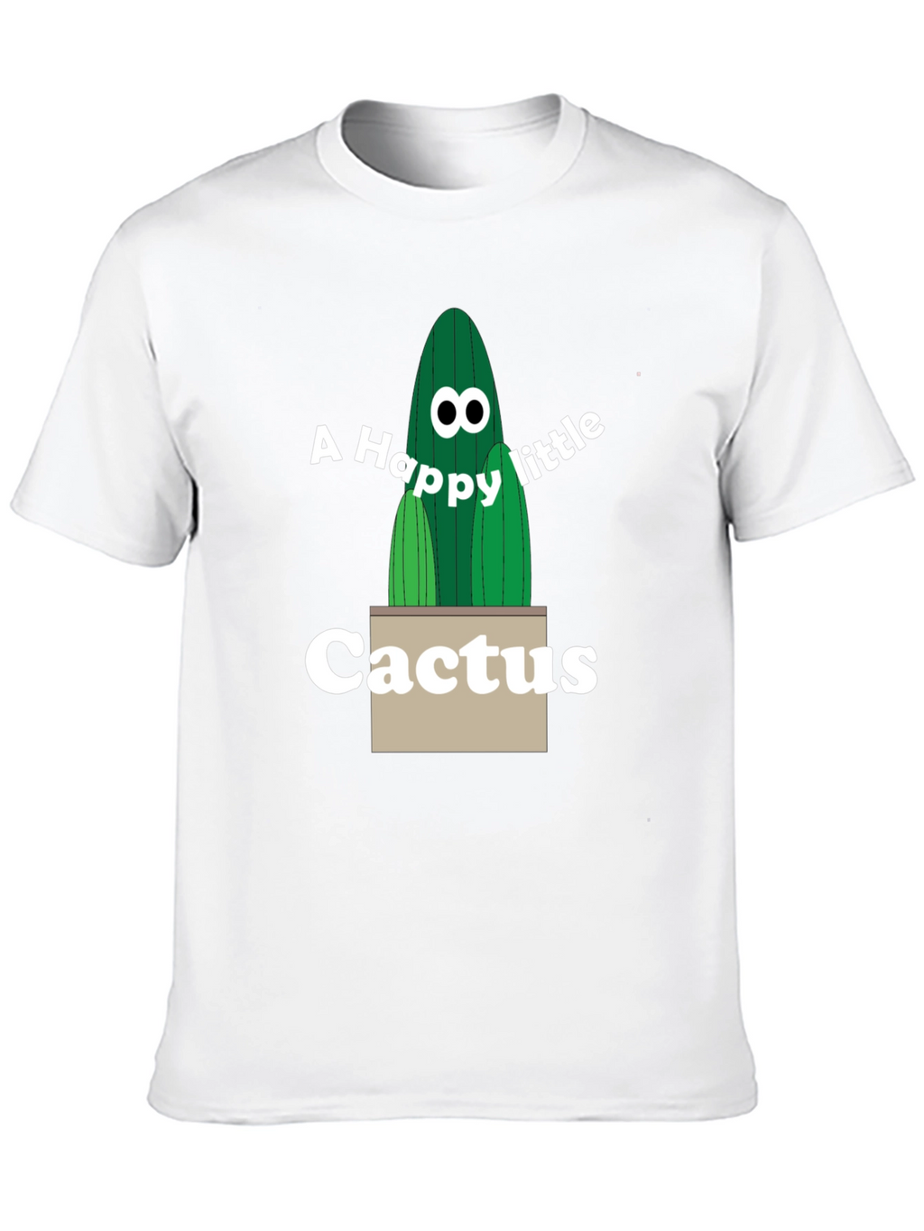 Happy Little Cactus Graphic Tee