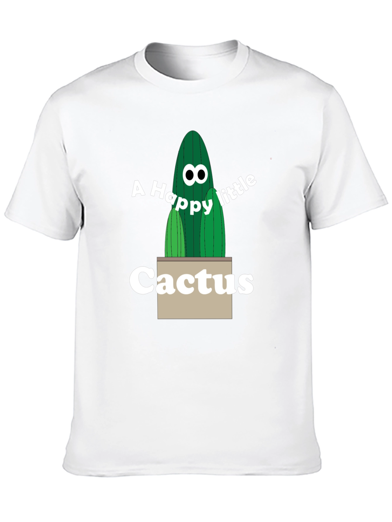 Happy Little Cactus Graphic Tee