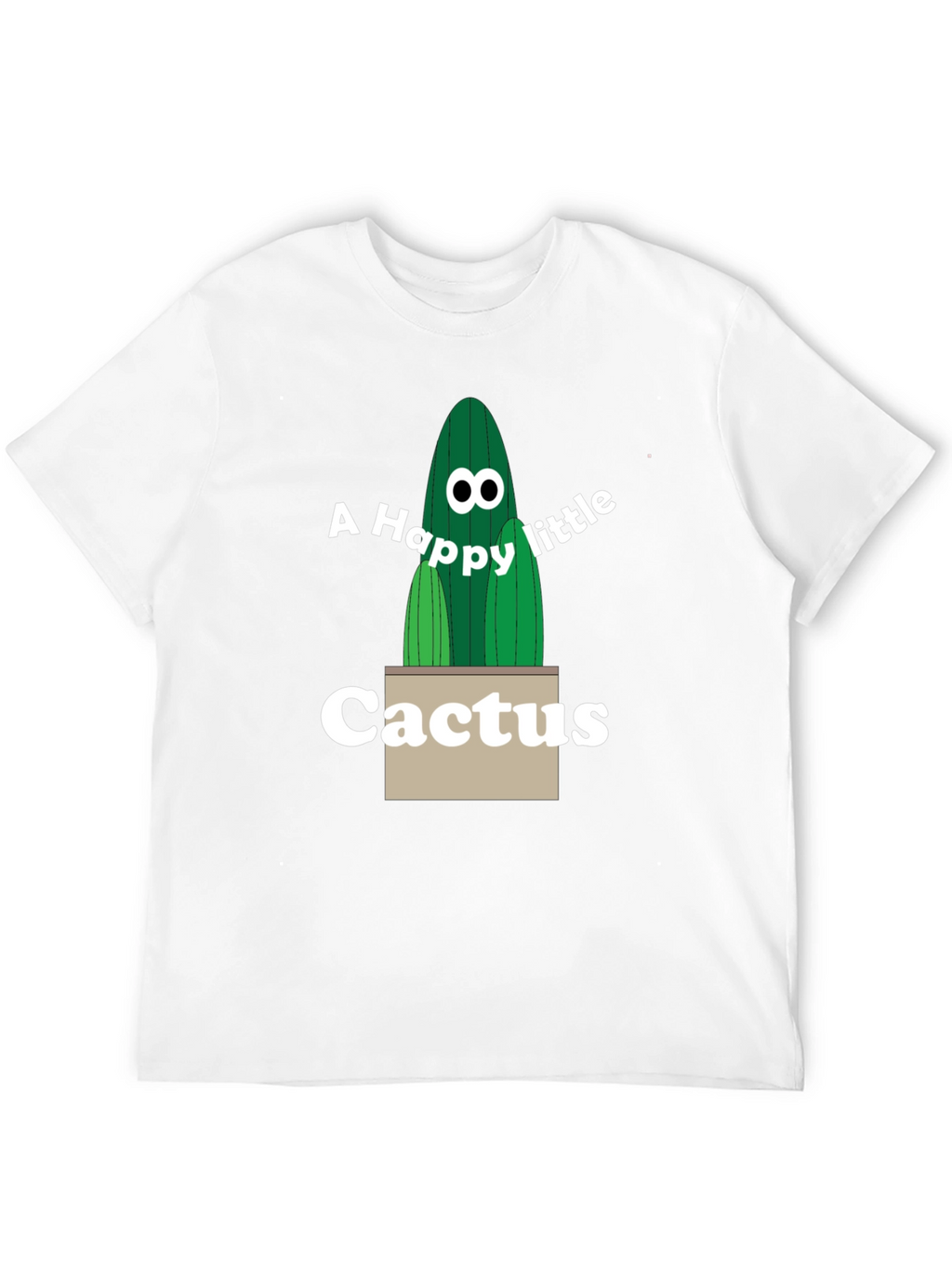 Happy Little Cactus Graphic Tee