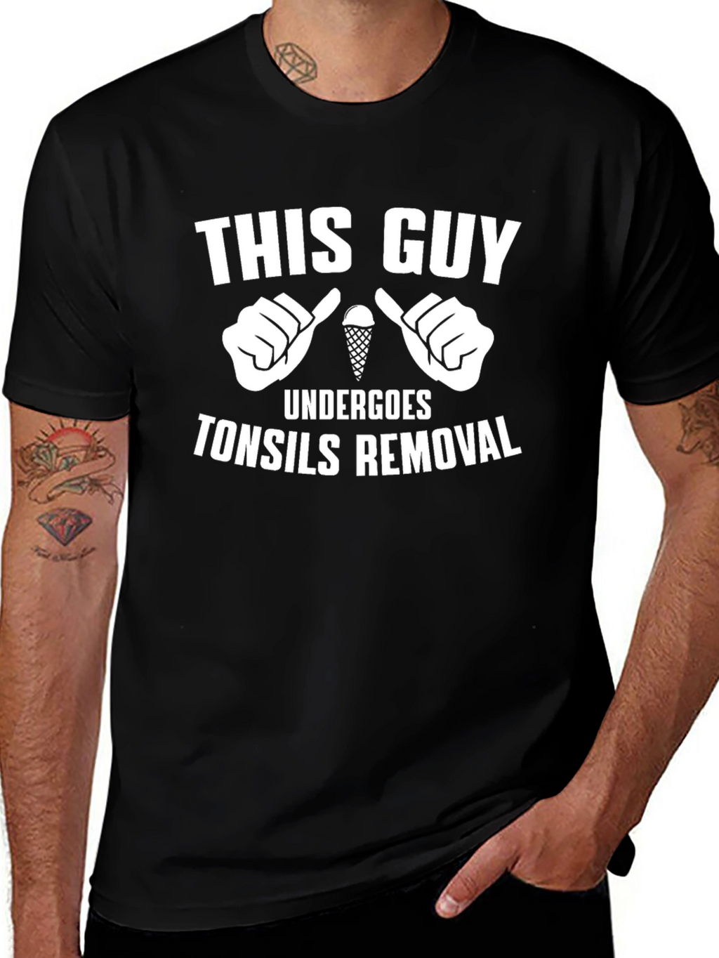 This Guy Undergoes Tonsil Removal T-Shirt