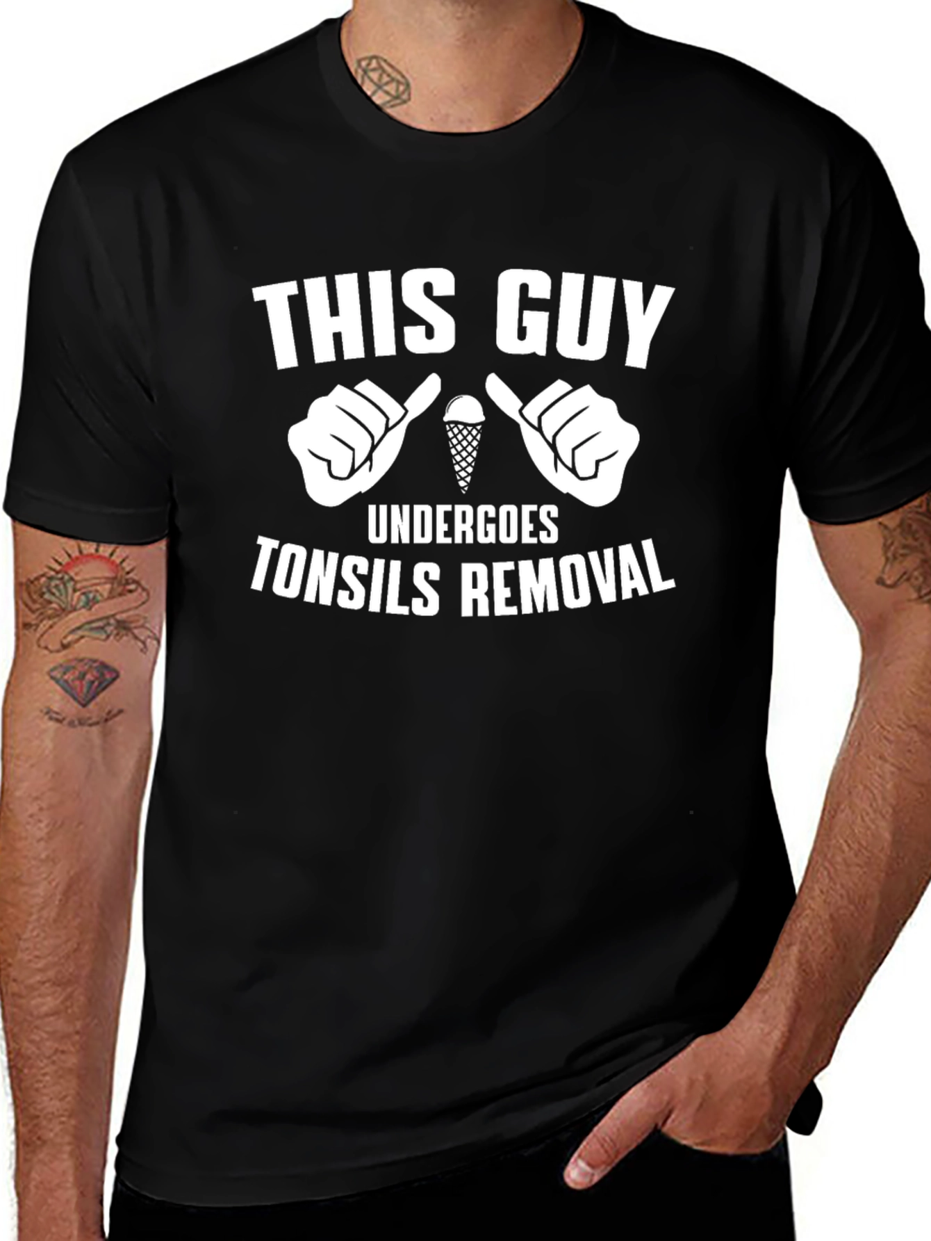 This Guy Undergoes Tonsil Removal T-Shirt