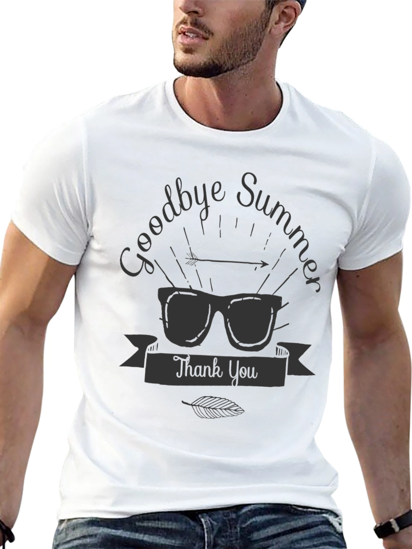 Goodbye Summer Graphic T-Shirt