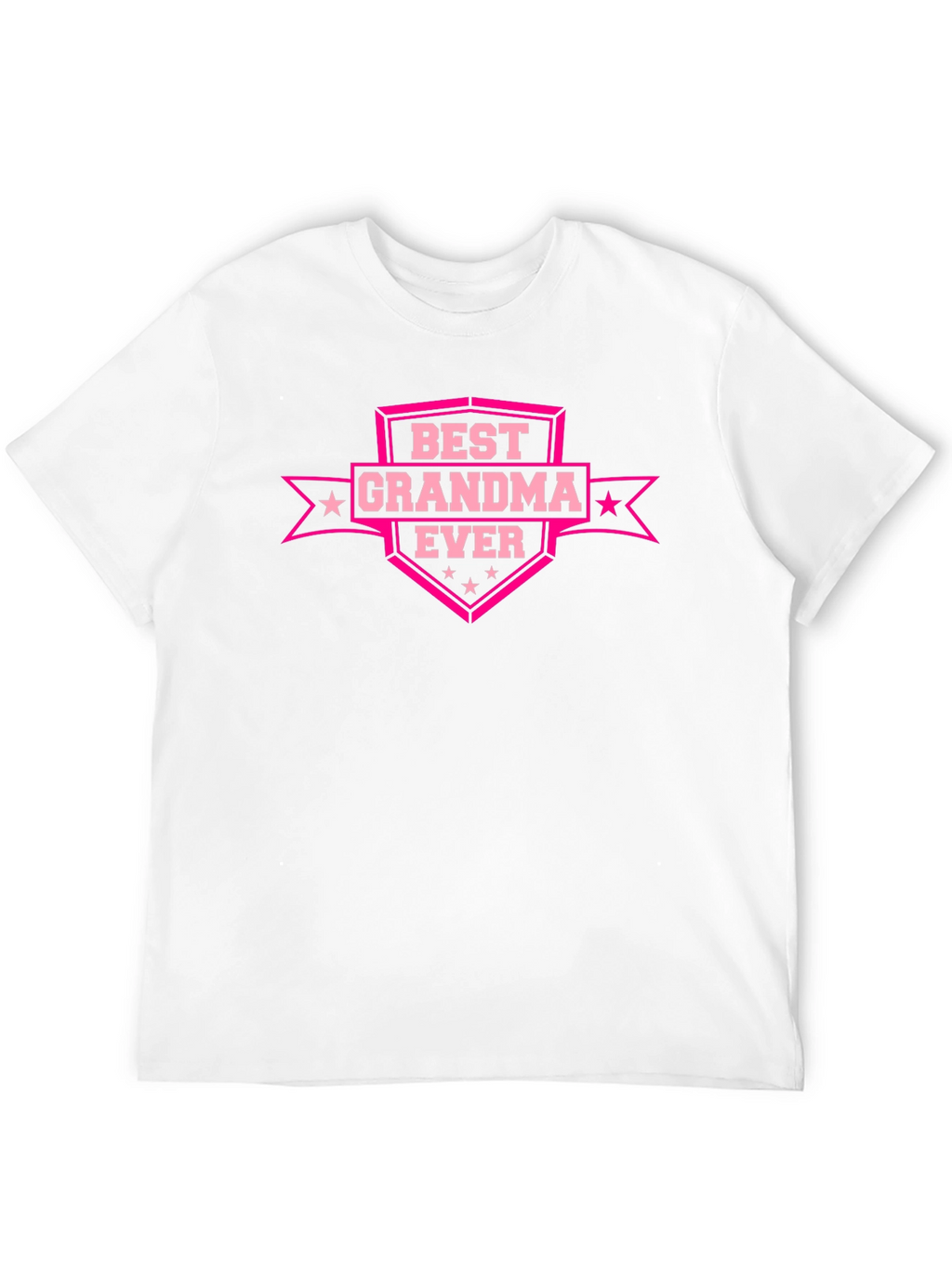 Best Grandma Ever Graphic T-Shirt - Black