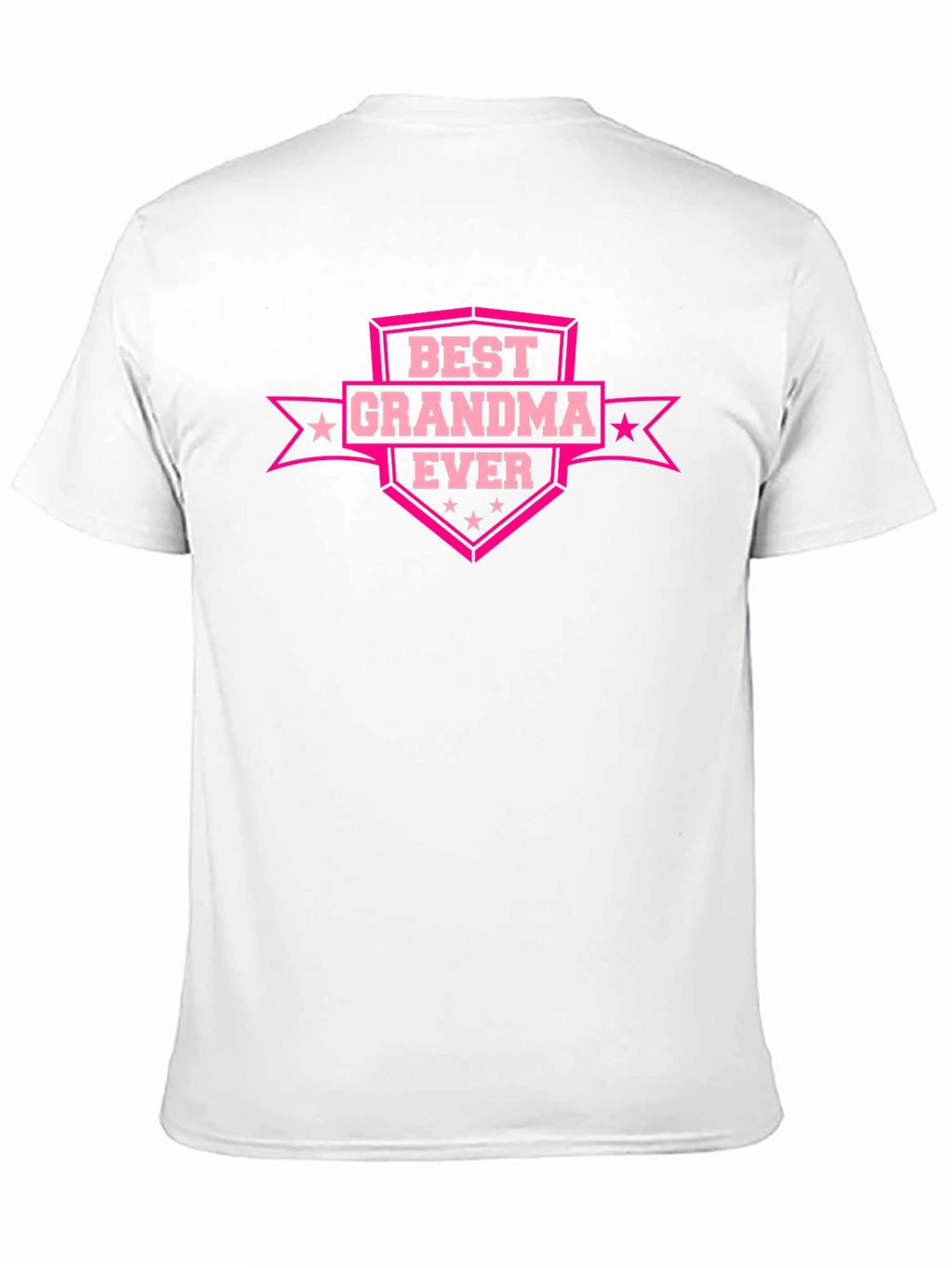Best Grandma Ever Graphic T-Shirt - Black