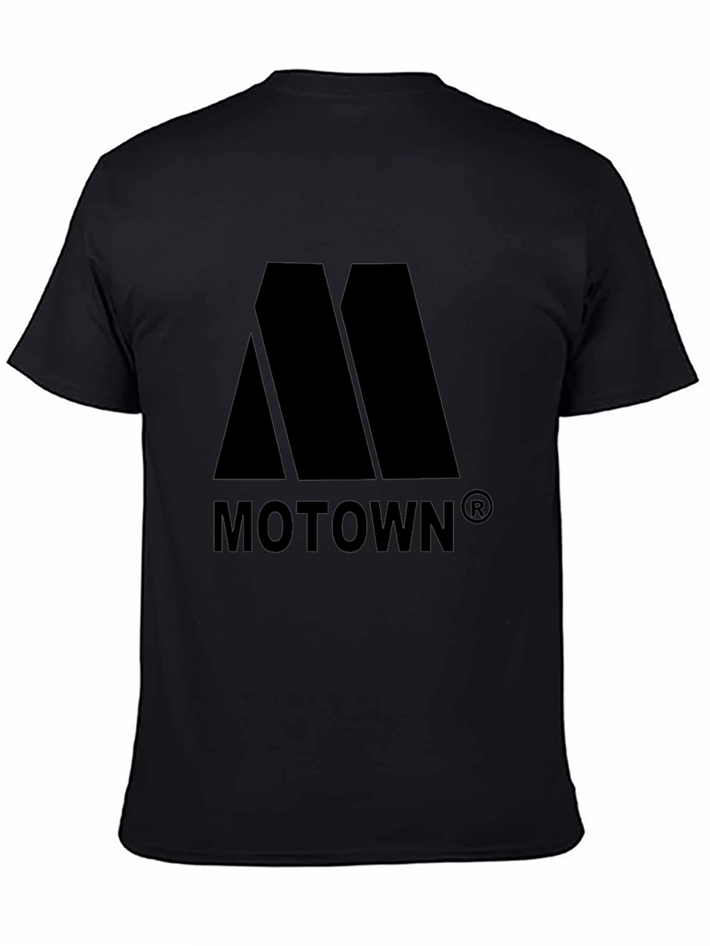 Motown Logo Black T-Shirt