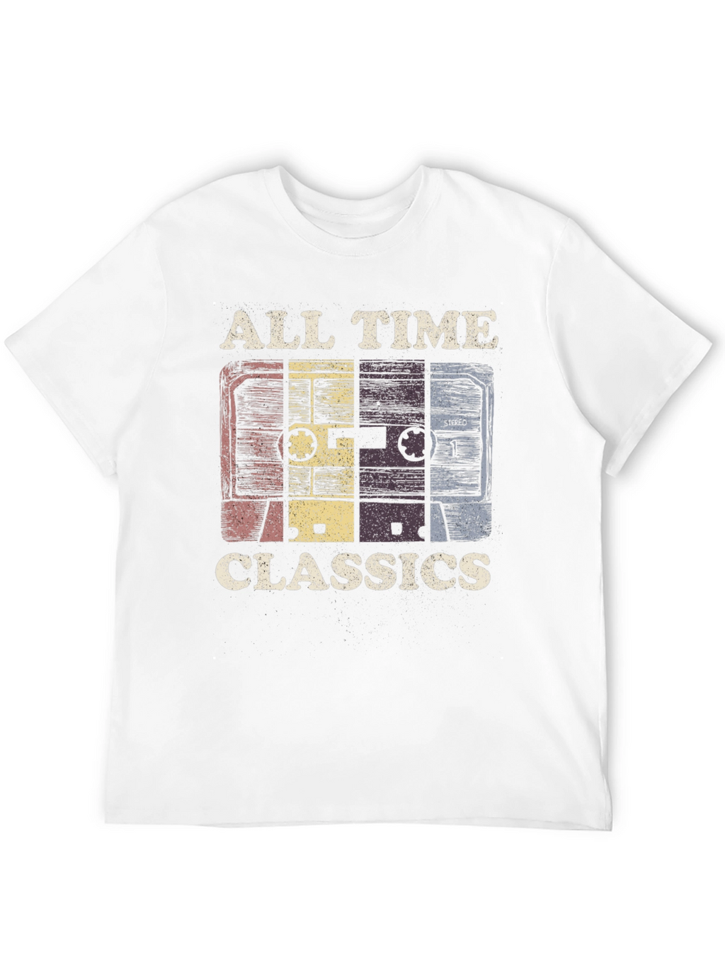 Retro Cassette Tape T-Shirt - All Time Classics Tee