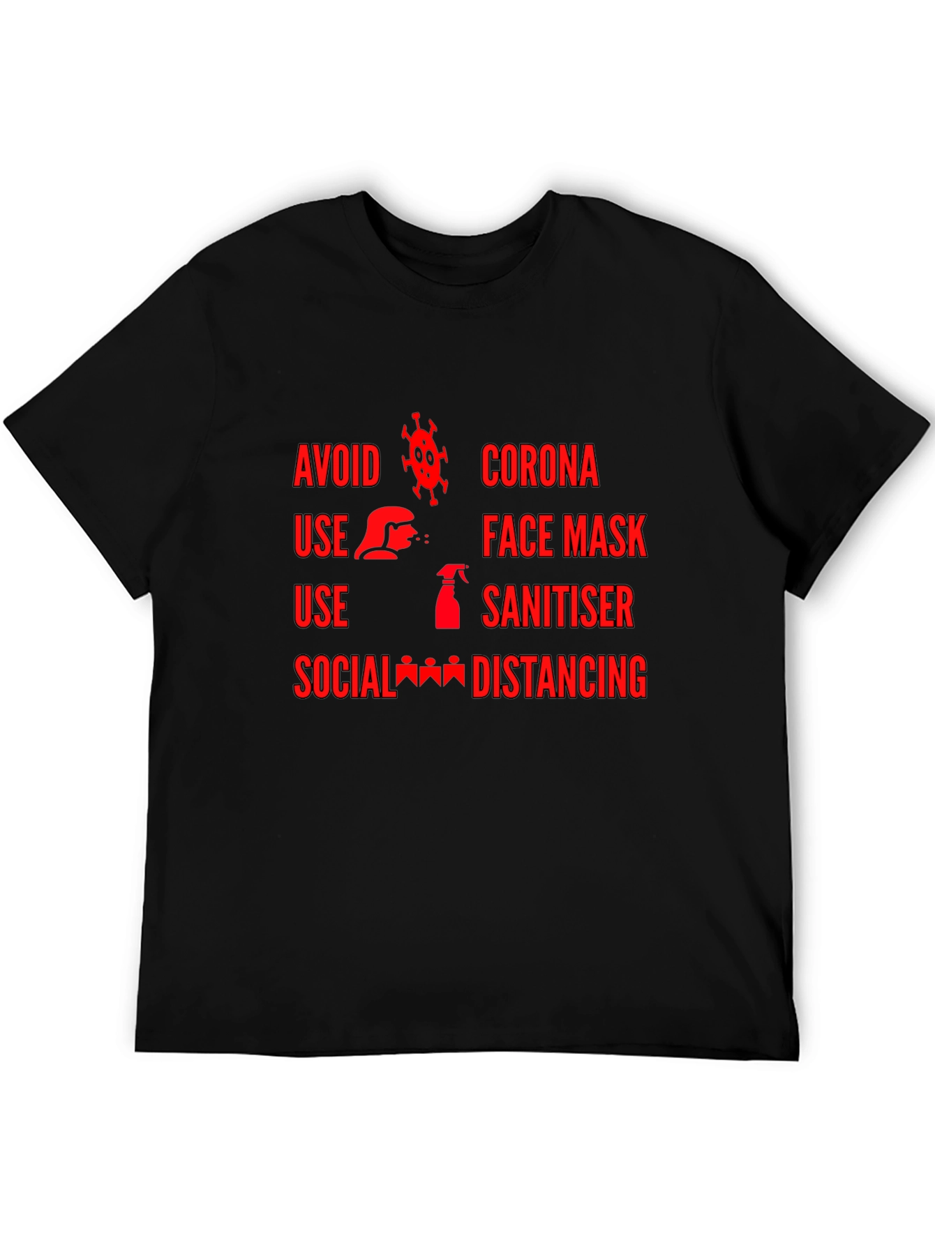 Avoid Corona T-Shirt - Stay Safe & Stylish