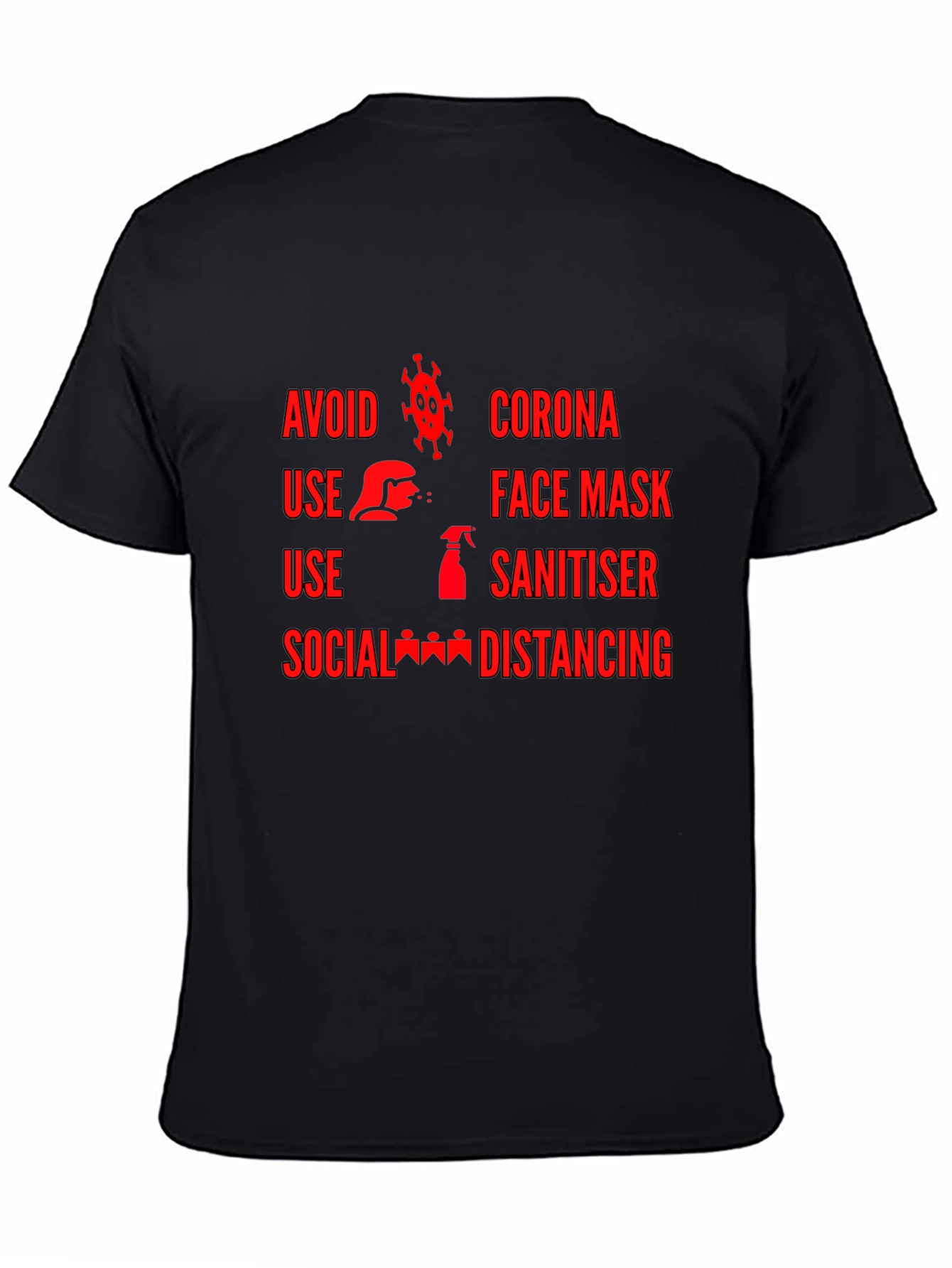 Avoid Corona T-Shirt - Stay Safe & Stylish