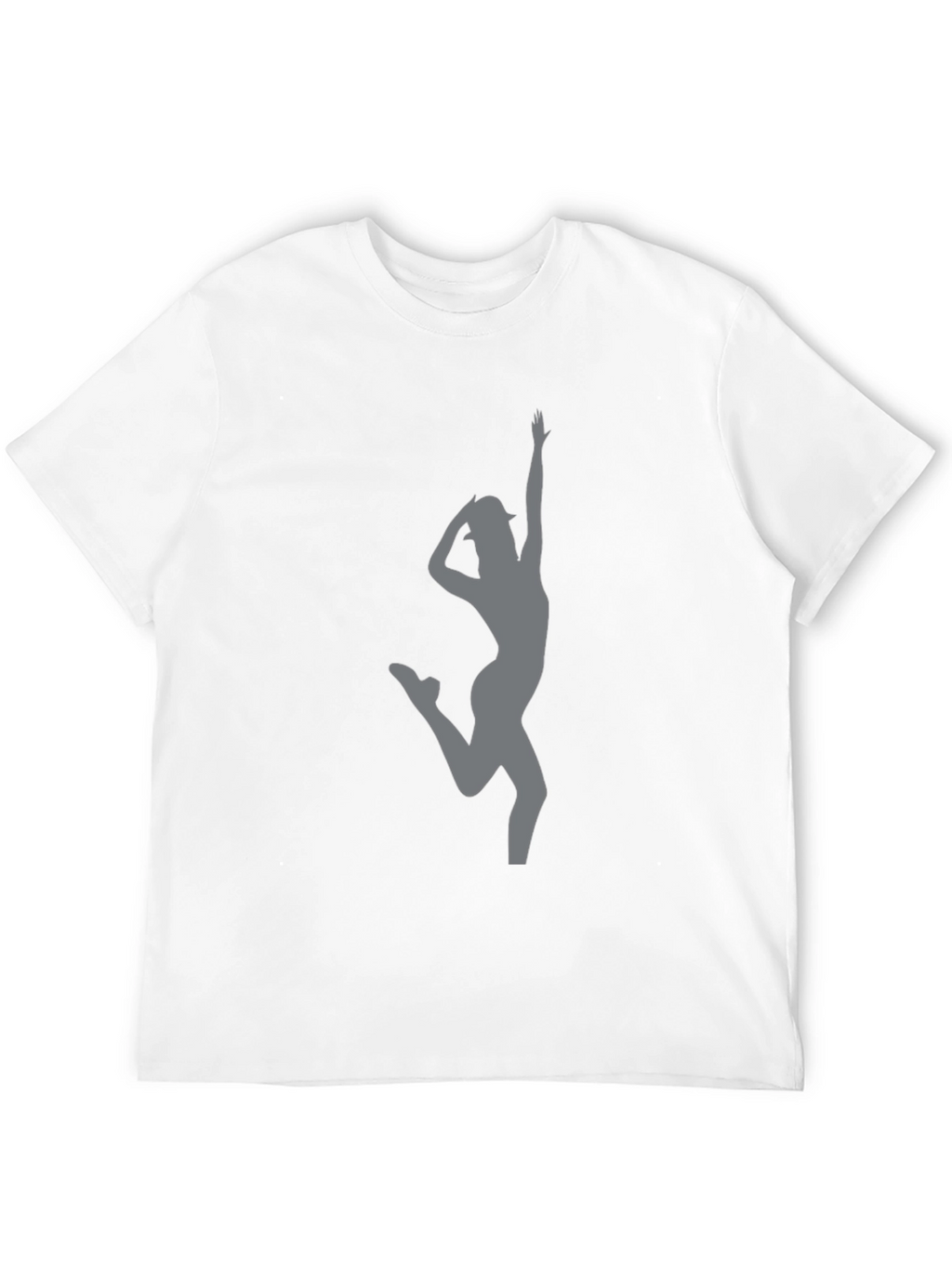 Dancing Silhouette Graphic Tee - Black
