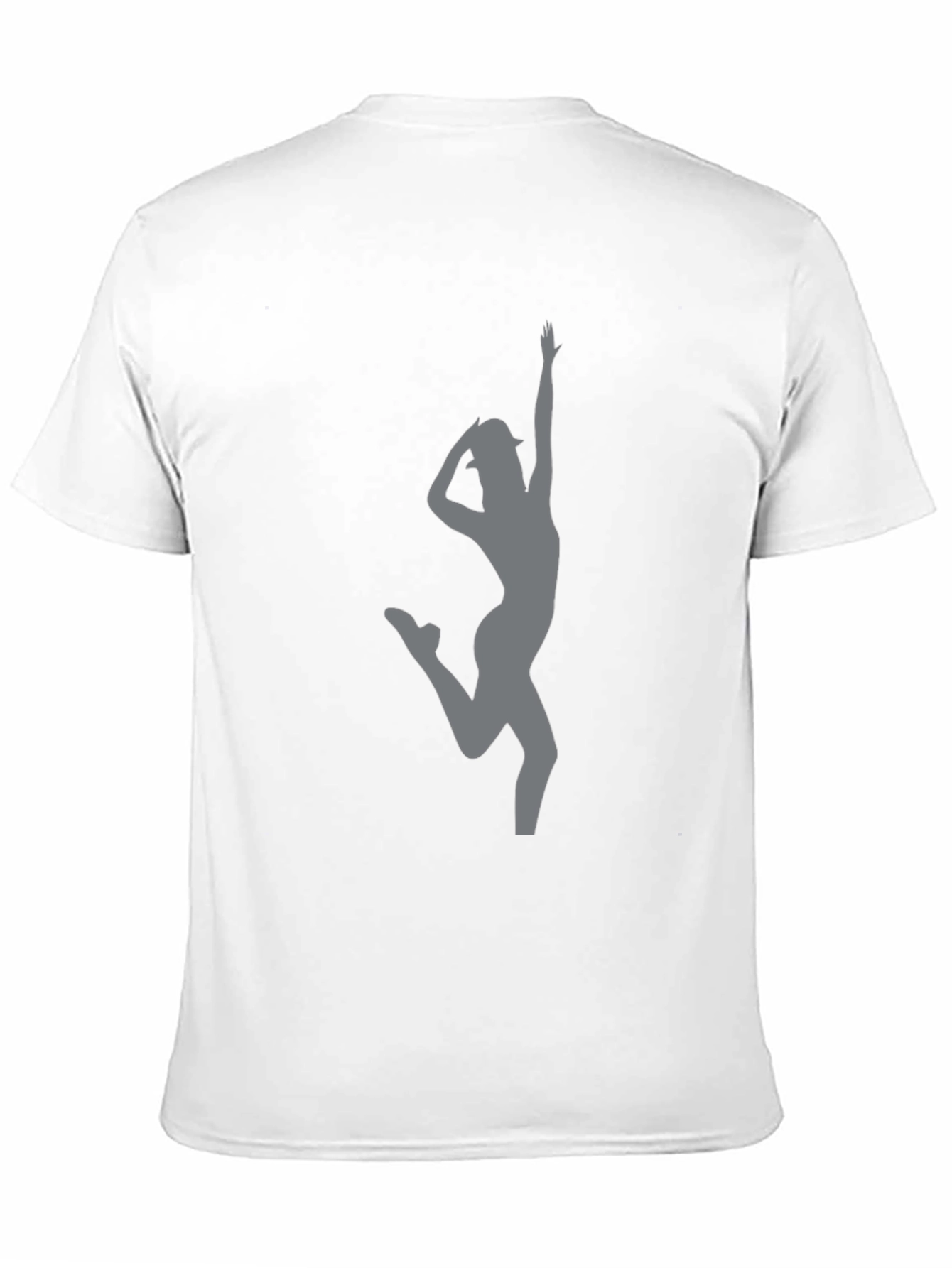 Dancing Silhouette Graphic Tee - Black