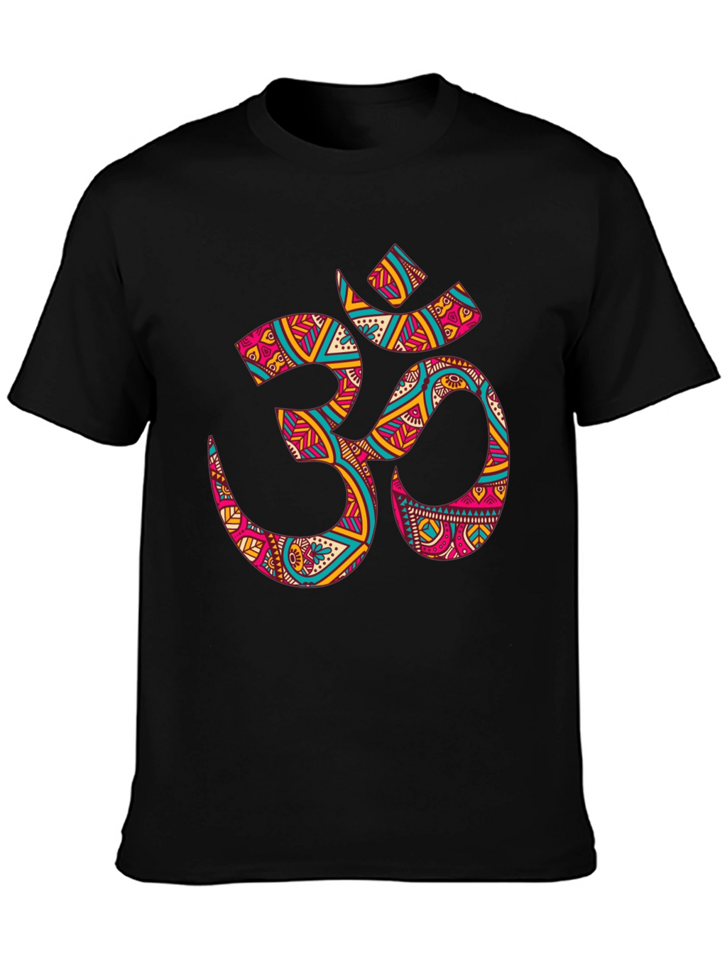 Om Symbol Graphic Tee - Black