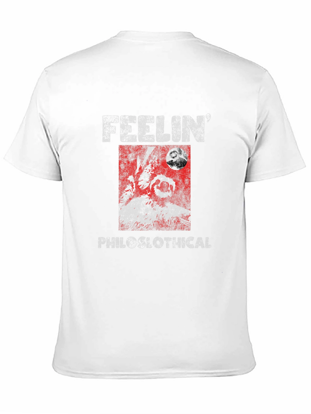 Feelin Philoslothical Funny Sloth Graphic T-Shirt