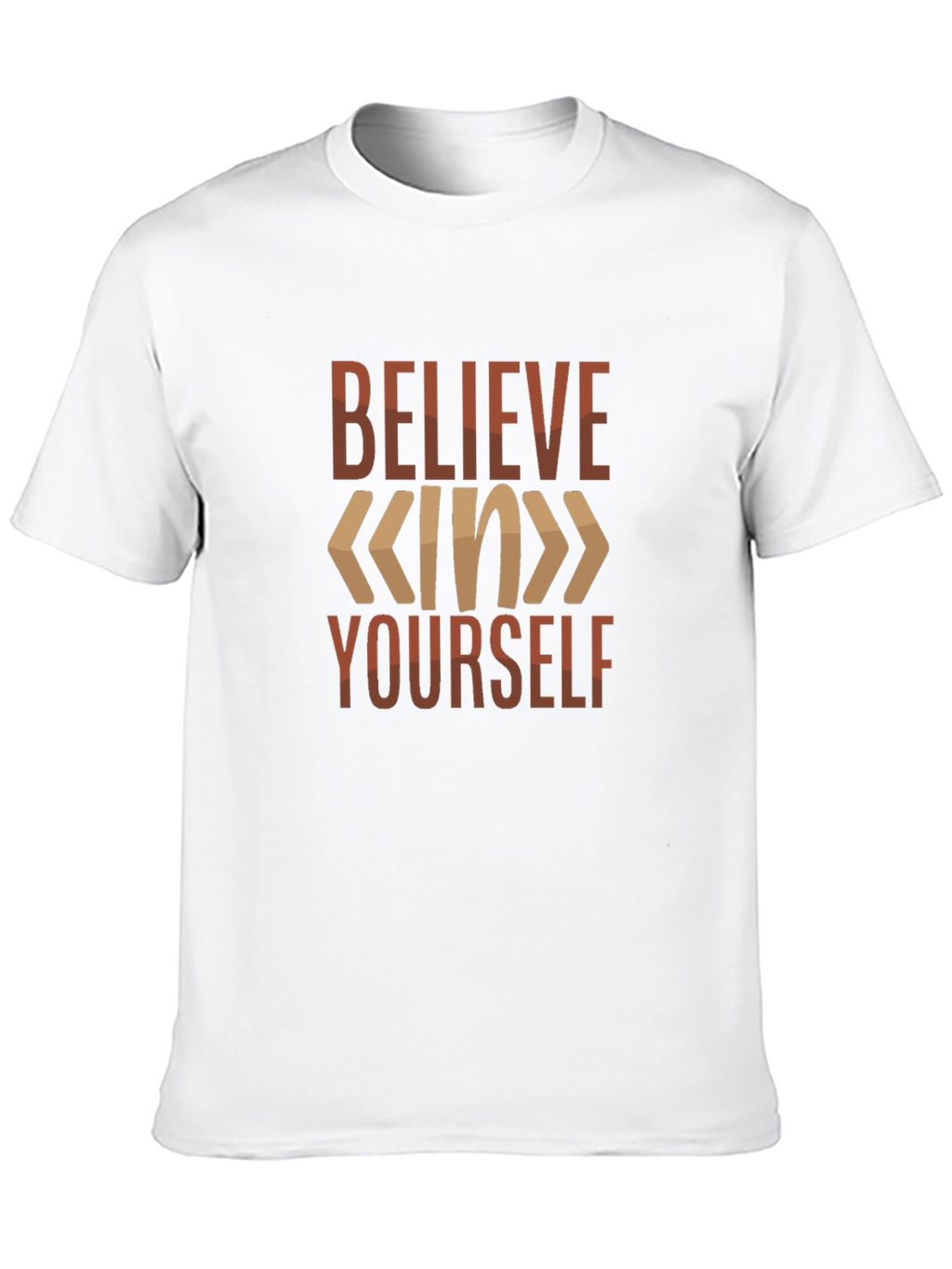 Believe In Yourself Graphic Tee - Motivational T-Shirt