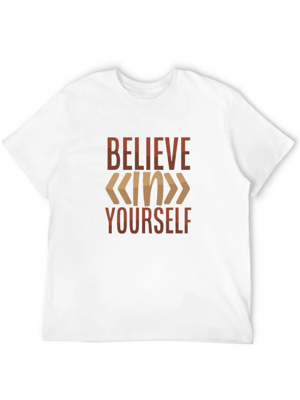 Believe In Yourself Graphic Tee - Motivational T-Shirt