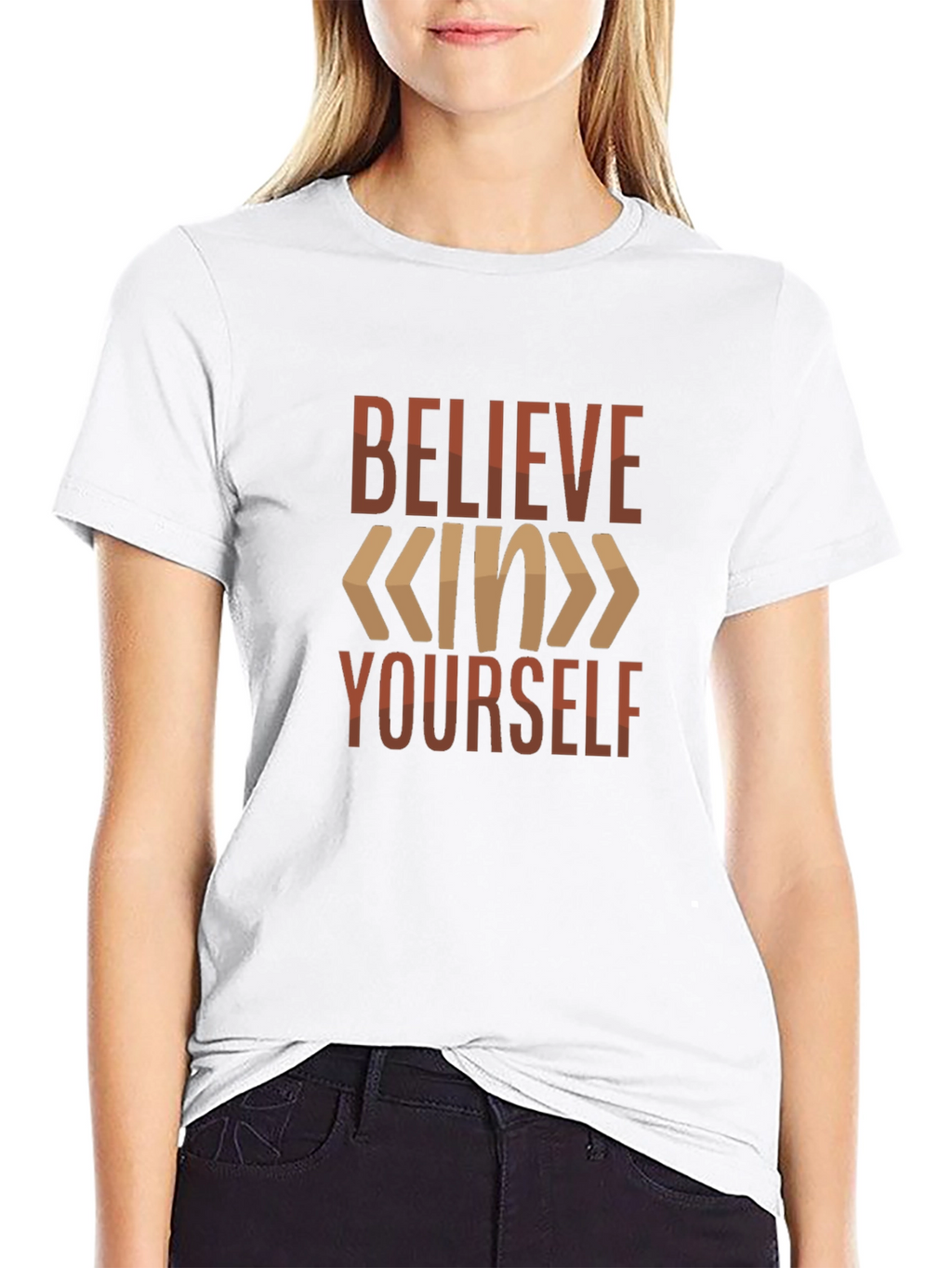 Believe In Yourself Graphic Tee - Motivational T-Shirt