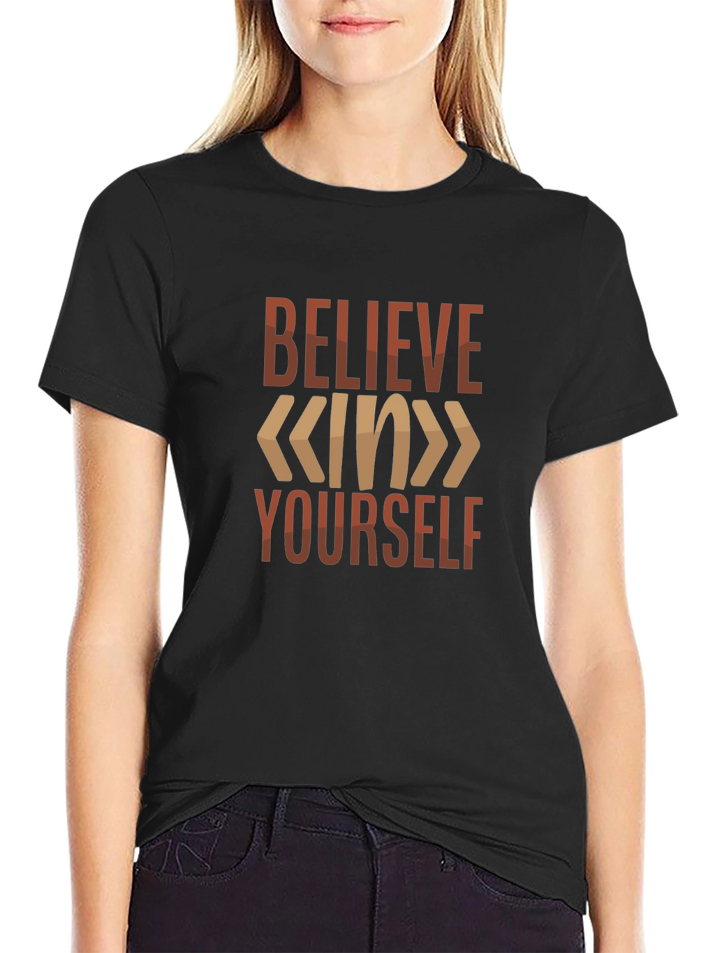 Believe In Yourself Graphic Tee - Motivational T-Shirt