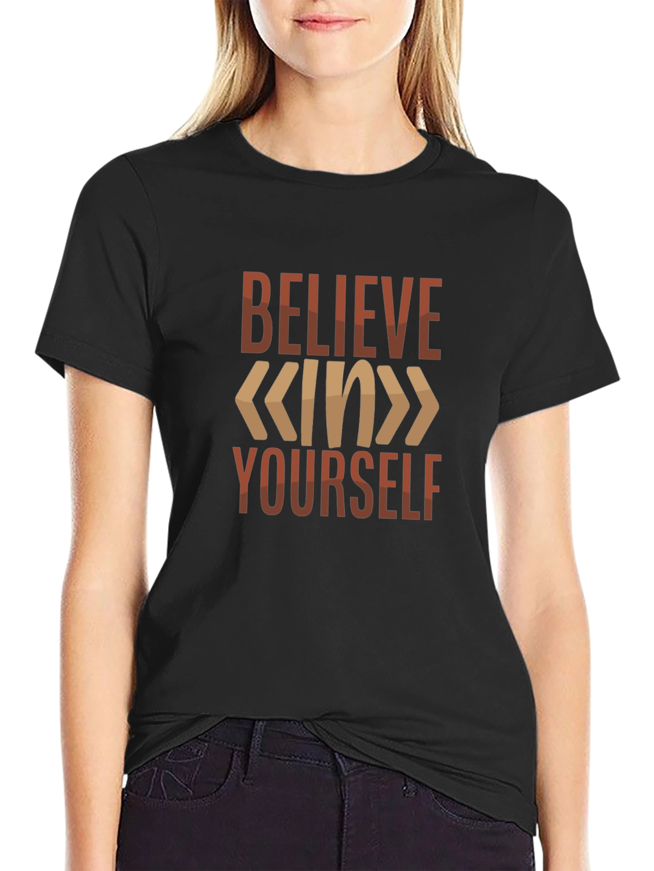 Believe In Yourself Graphic Tee - Motivational T-Shirt