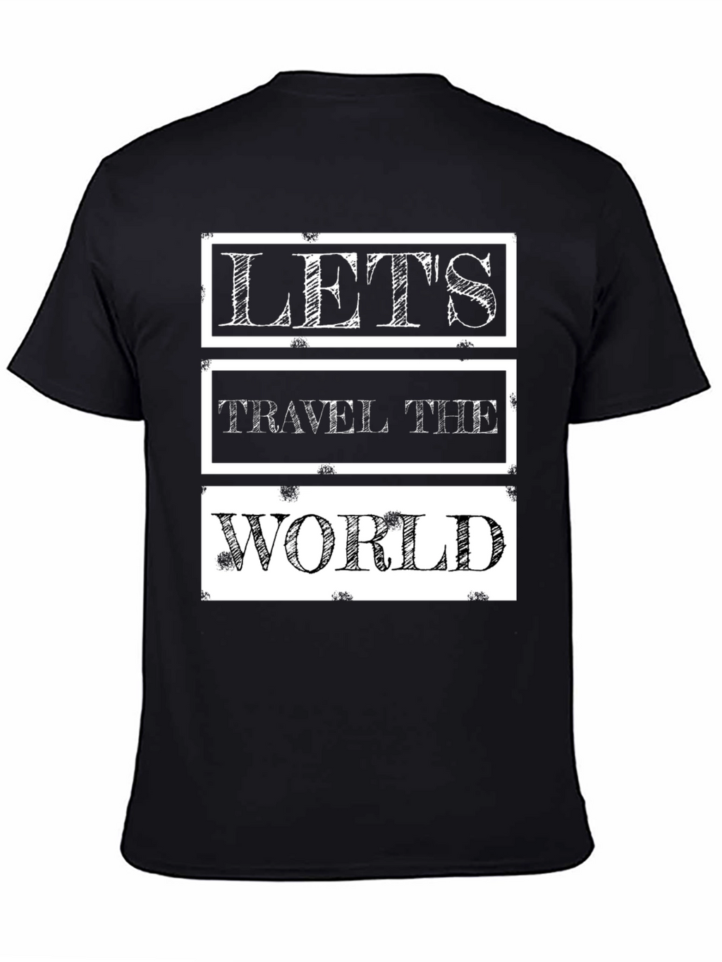 Lets Travel the World Graphic T-Shirt