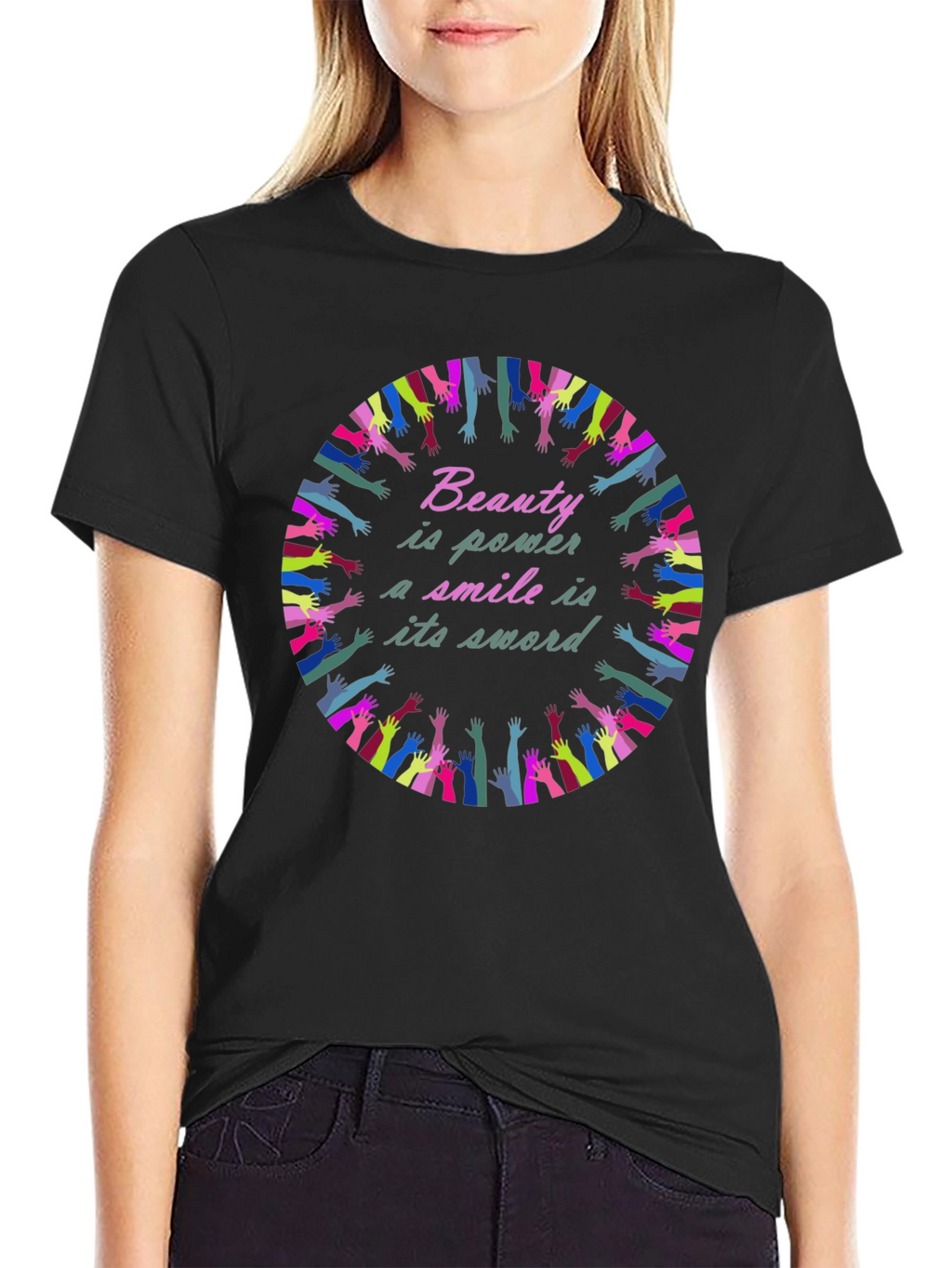 Beauty is Power T-Shirt - Inspirational Design