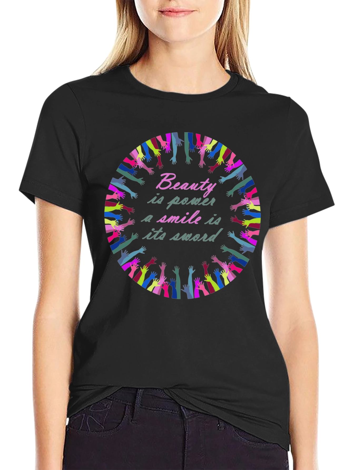 Beauty is Power T-Shirt - Inspirational Design