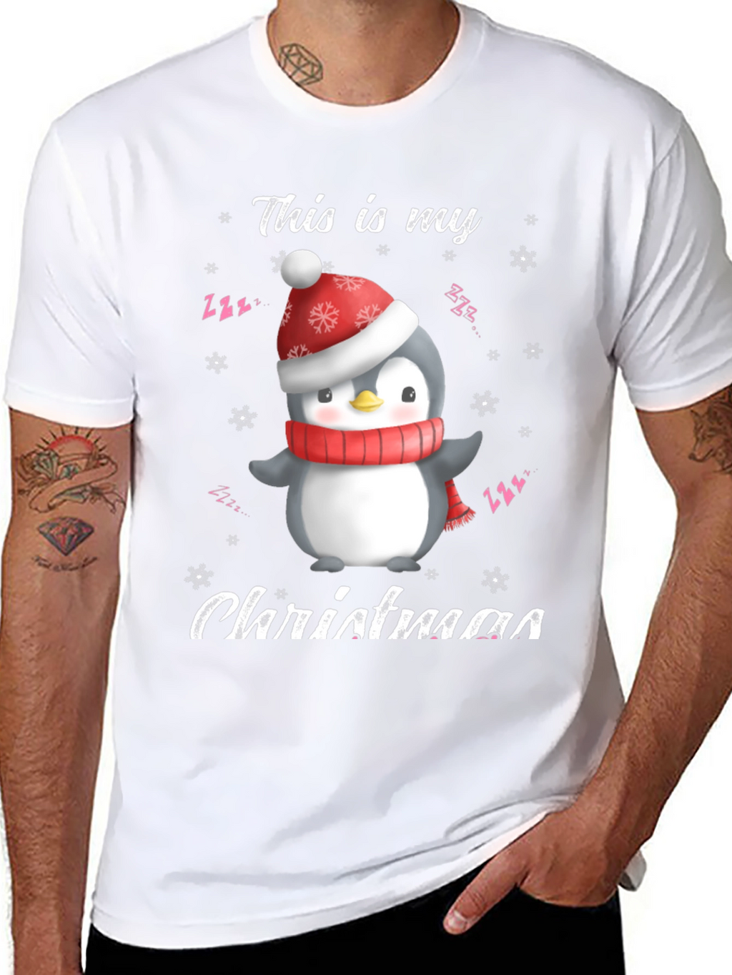 Christmas Penguin T-Shirt