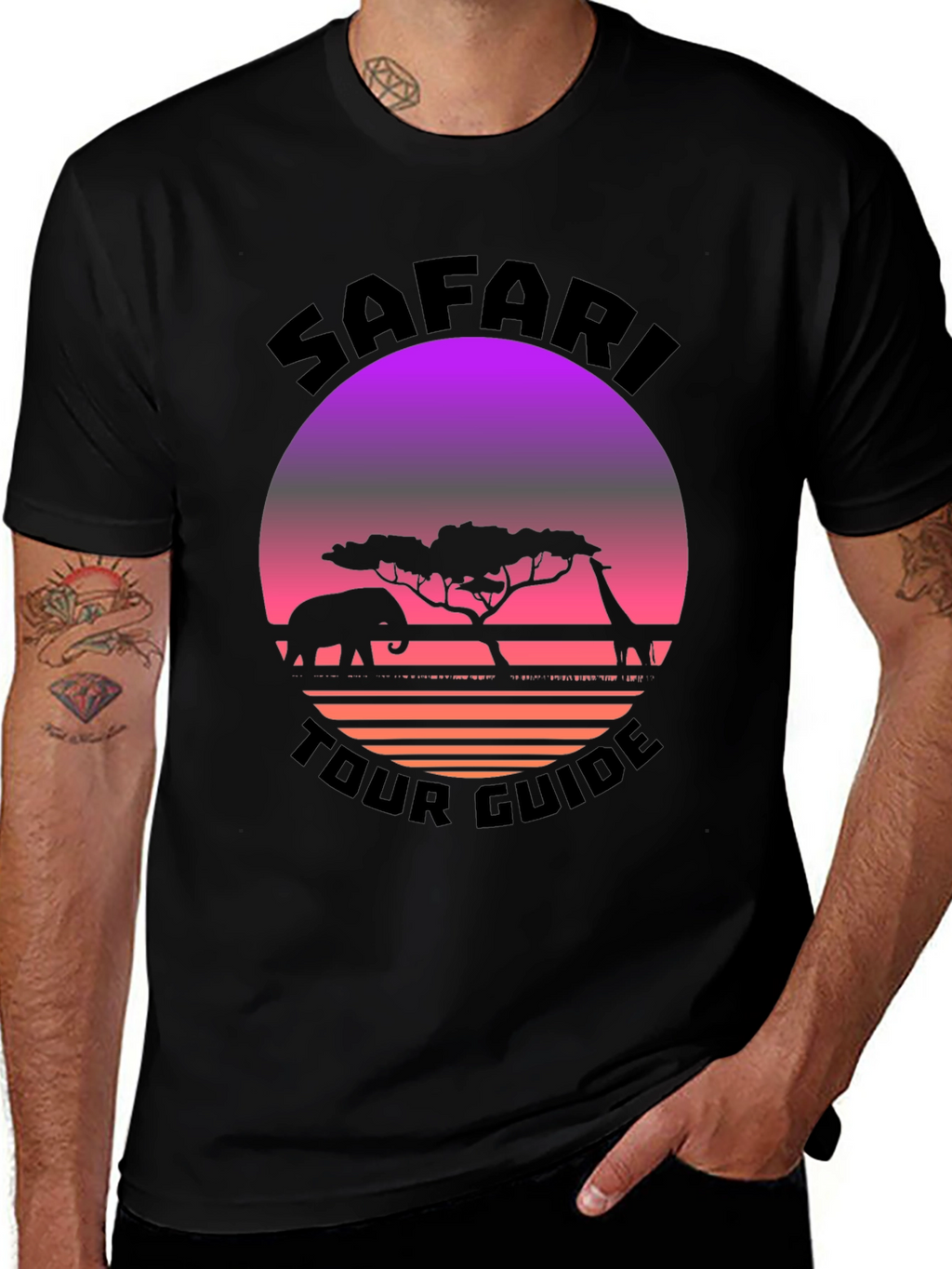 Safari Tour Guide T-Shirt