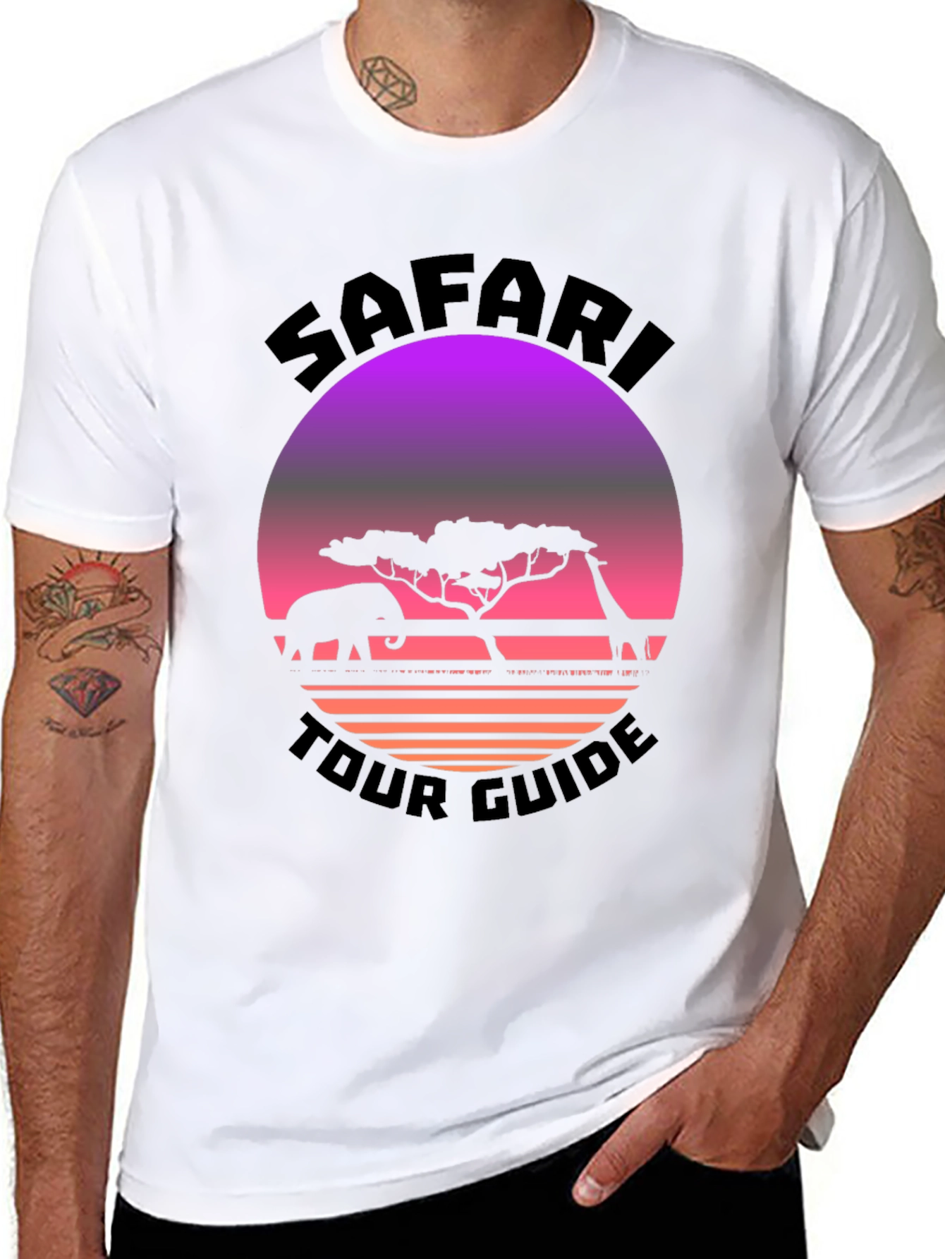 Safari Tour Guide T-Shirt