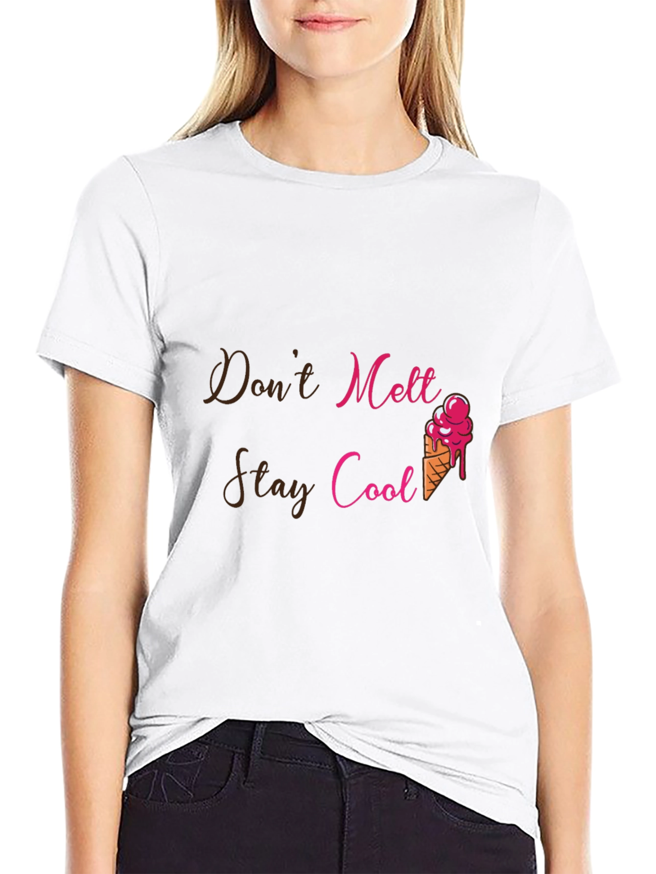 Dont Melt Stay Cool Graphic Tee