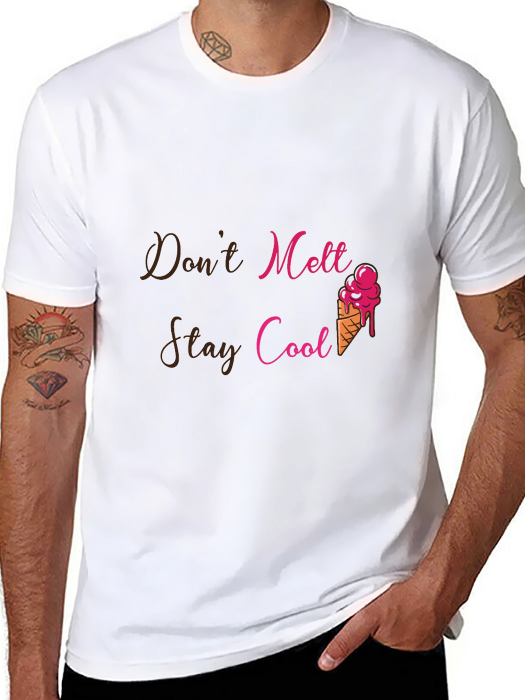 Dont Melt Stay Cool Graphic Tee