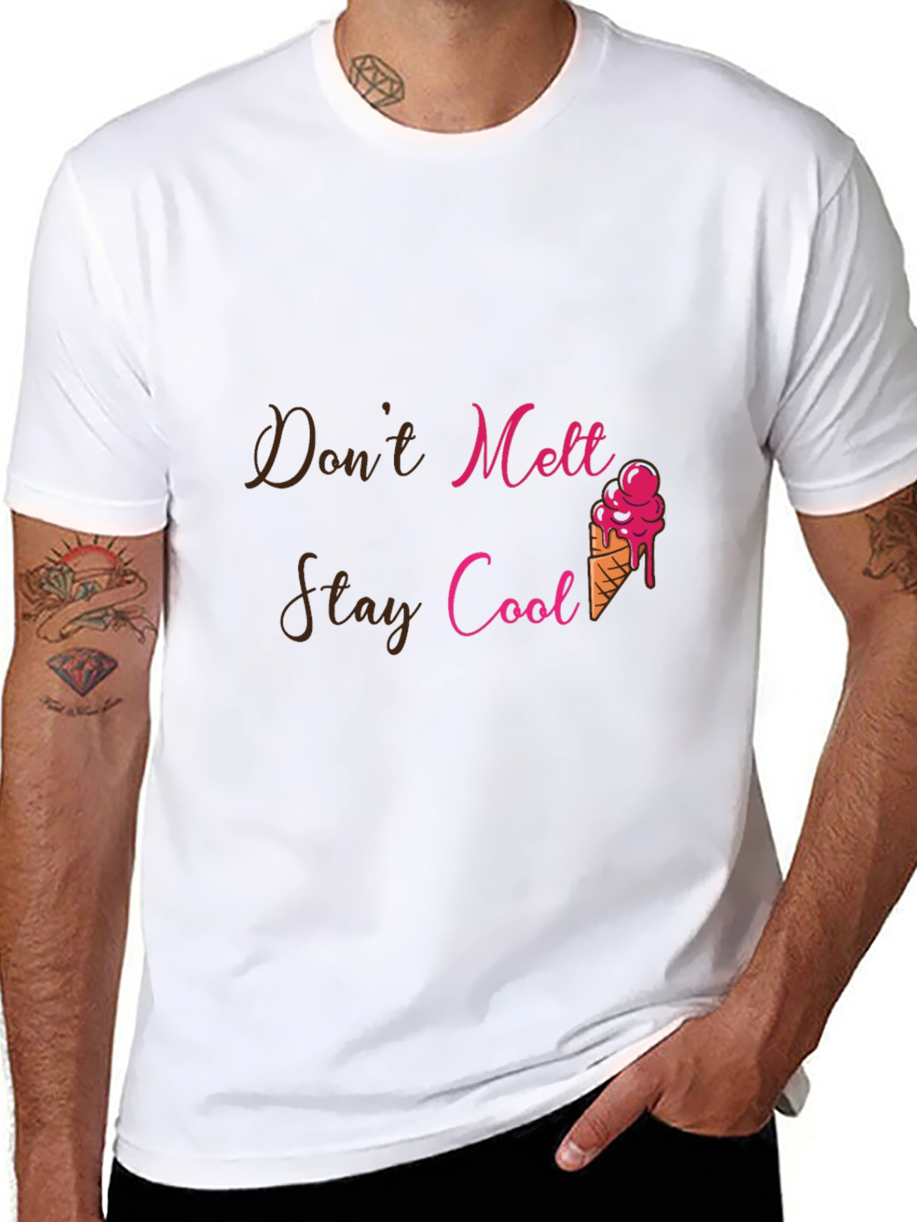Dont Melt Stay Cool Graphic Tee