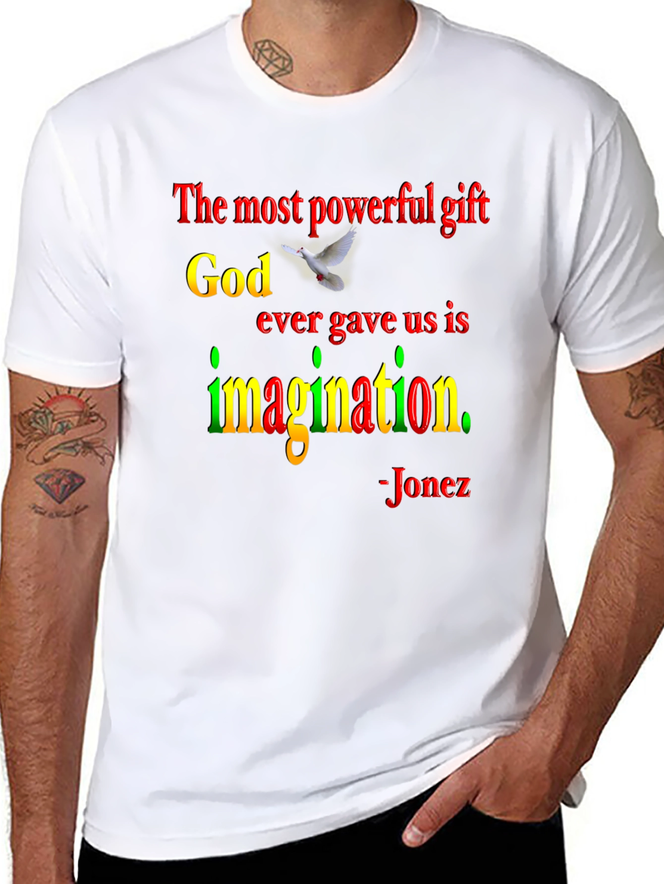 Inspirational Imagination Graphic Tee