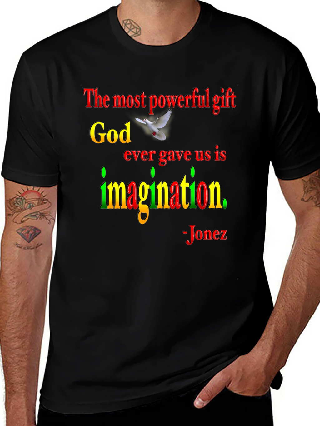 Inspirational Imagination Graphic Tee