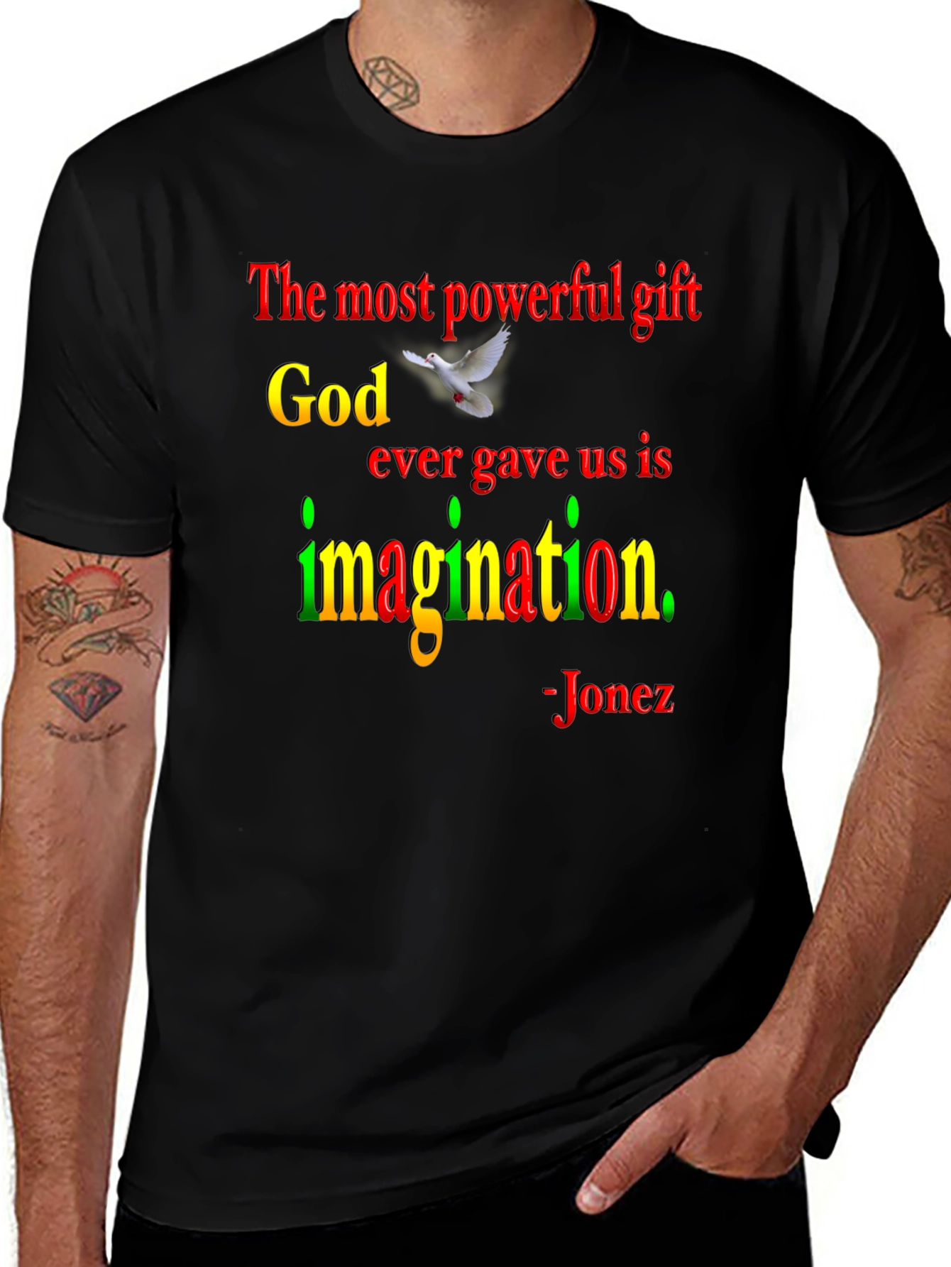 Inspirational Imagination Graphic Tee