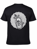Gecko Speaker Black T-Shirt