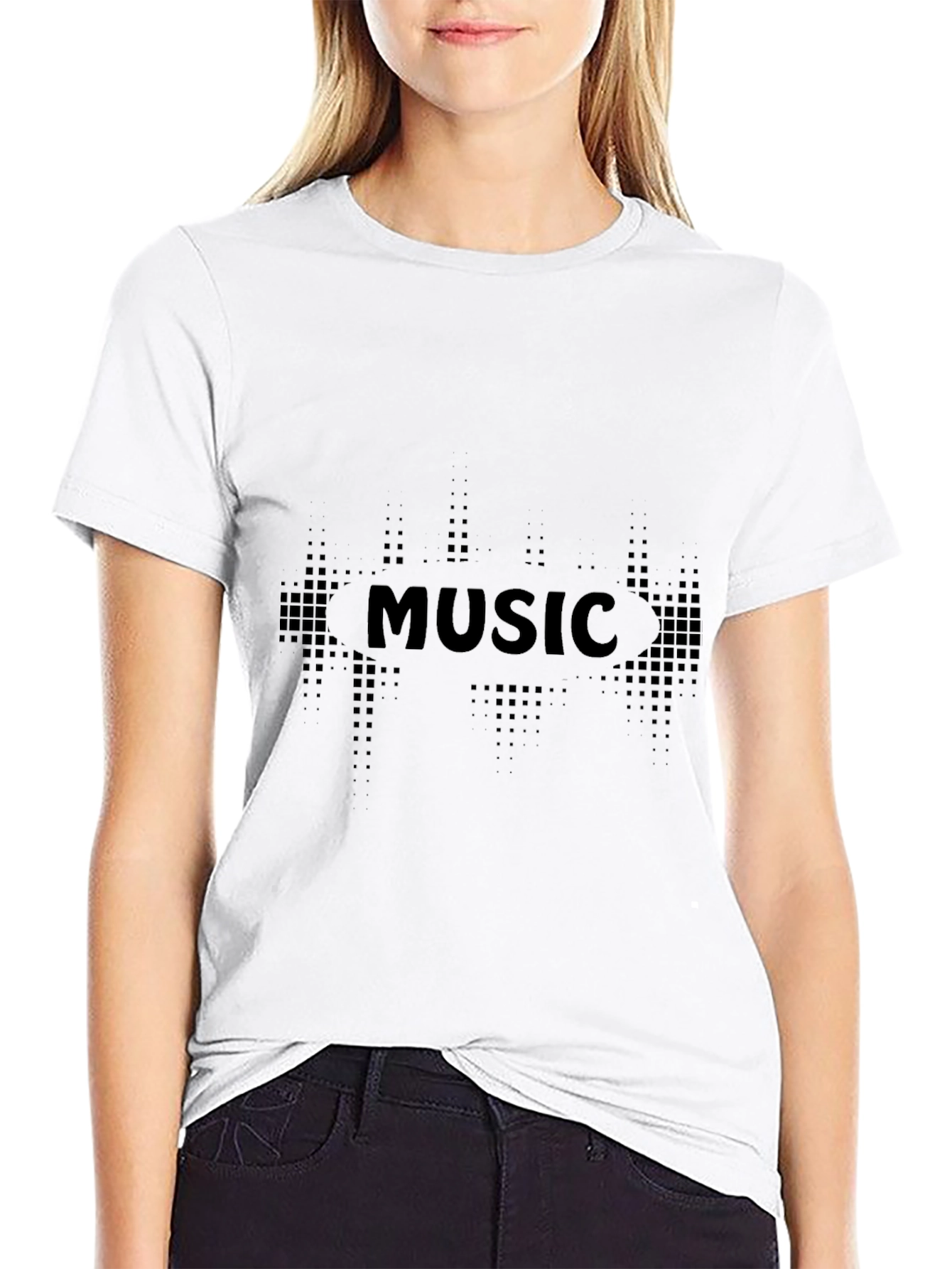 Black Music Graphic T-Shirt