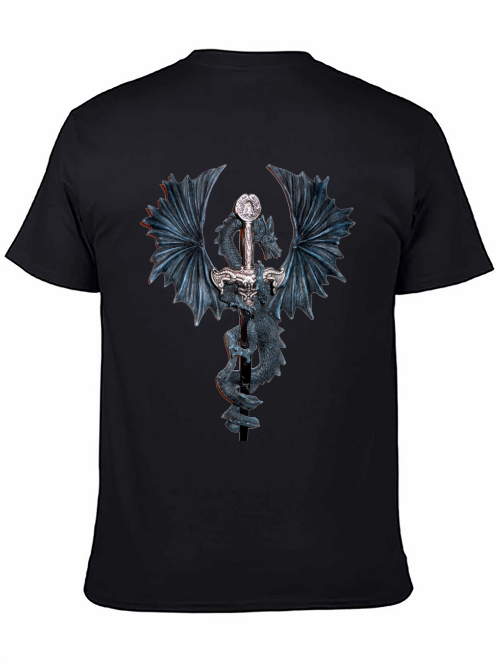 Dragon Sword T-Shirt - Fantasy Graphic Tee