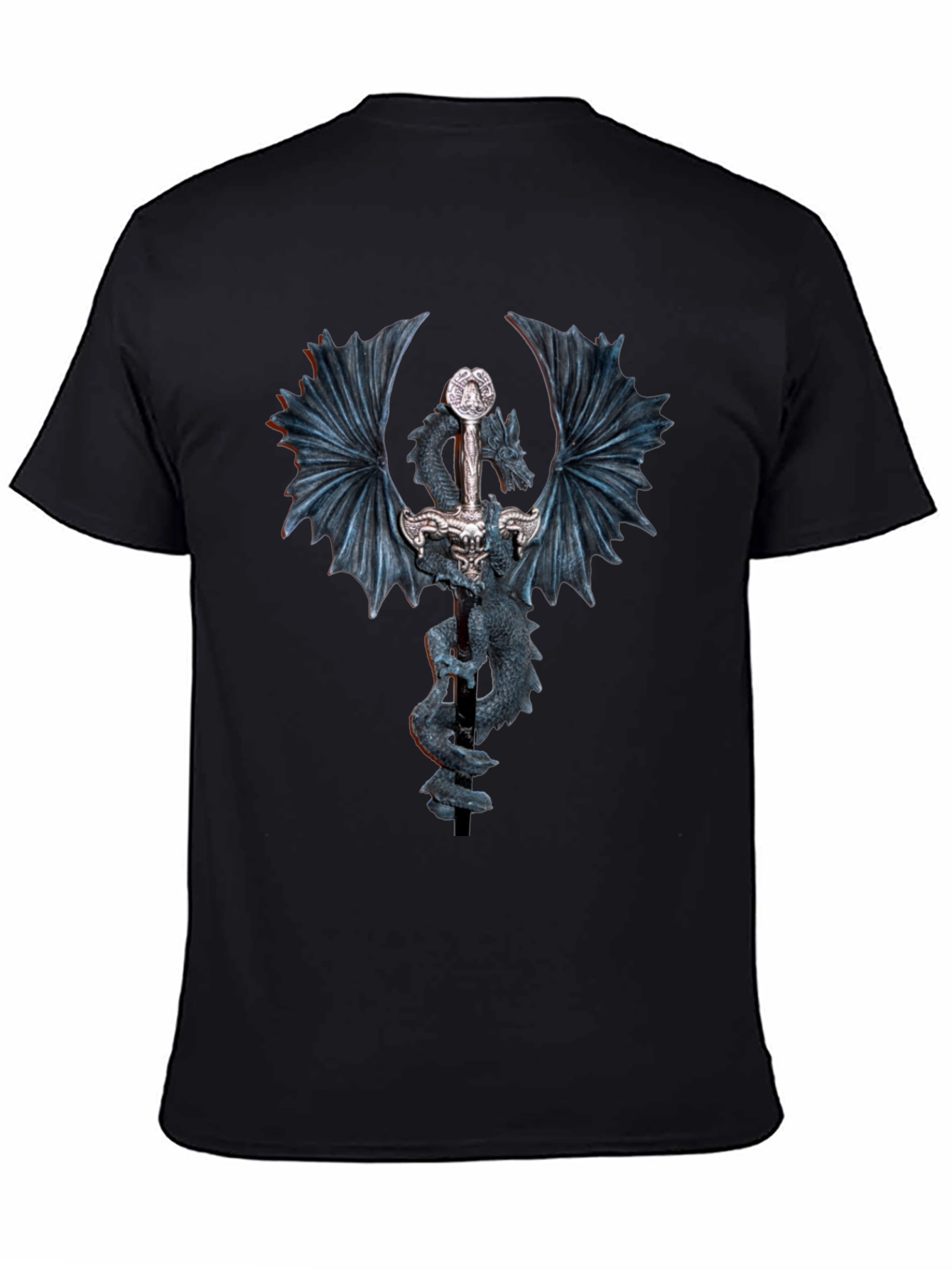 Dragon Sword T-Shirt - Fantasy Graphic Tee