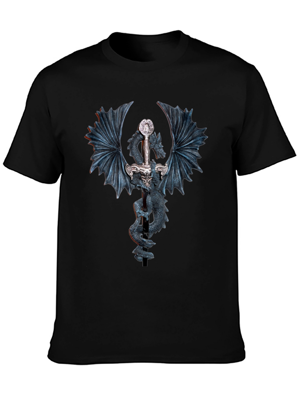 Dragon Sword T-Shirt - Fantasy Graphic Tee