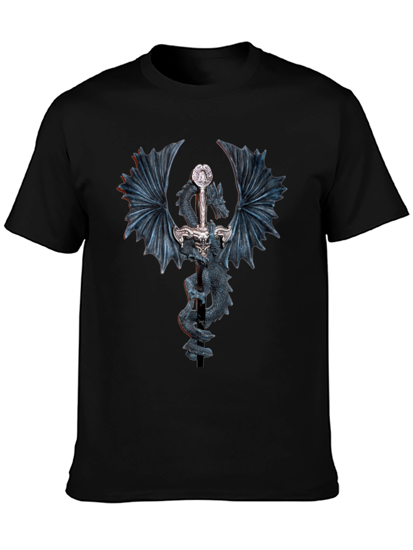 Dragon Sword T-Shirt - Fantasy Graphic Tee