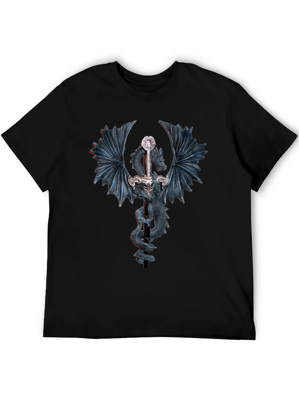 Dragon Sword T-Shirt - Fantasy Graphic Tee