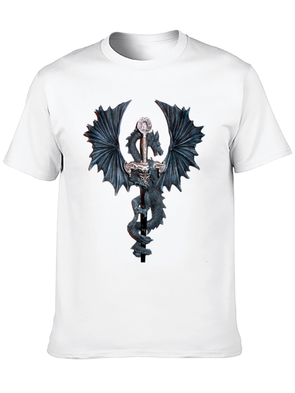 Dragon Sword T-Shirt - Fantasy Graphic Tee